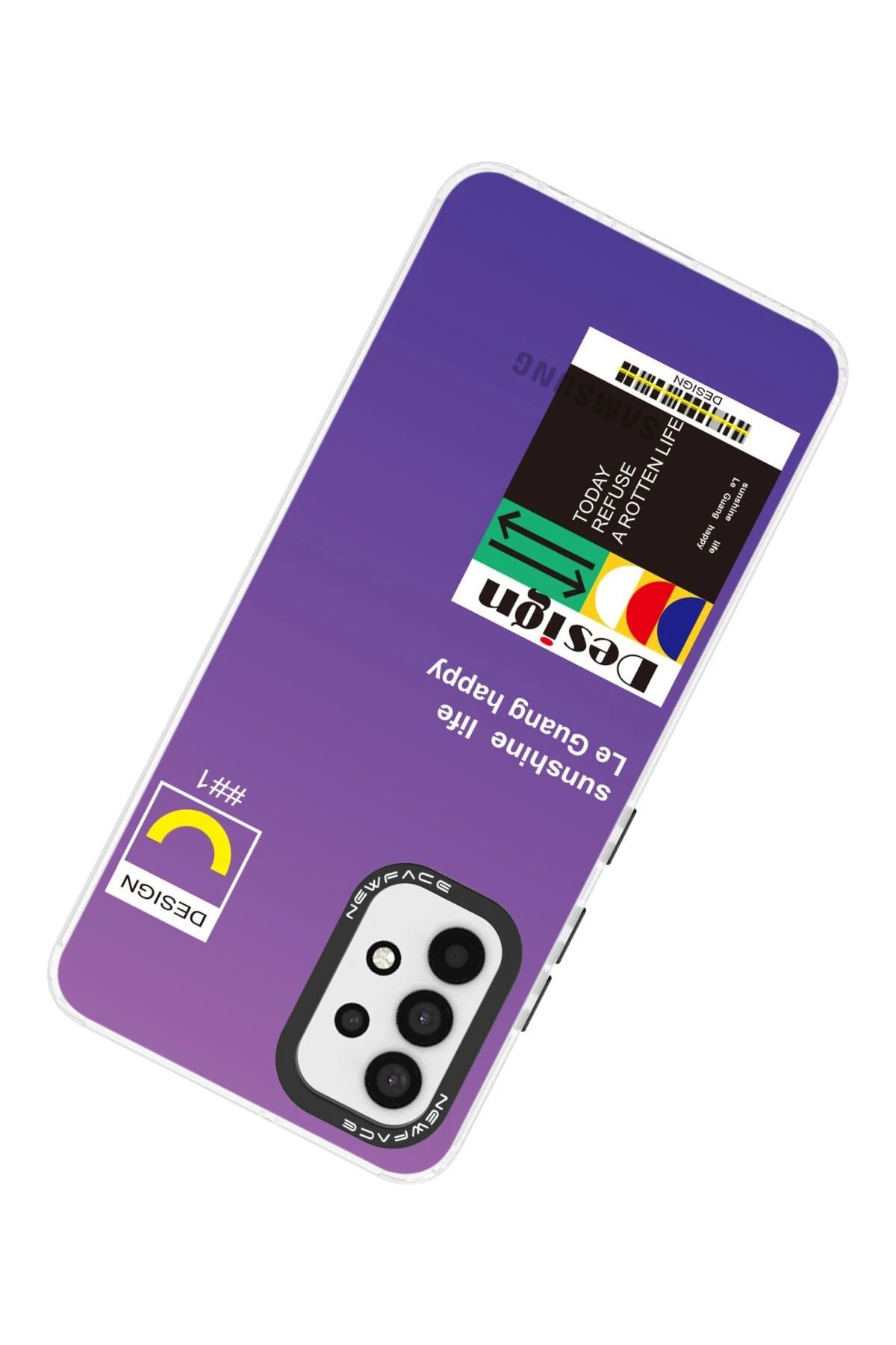 NewFace Samsung Galaxy A53 5G Kılıf Estoril Desenli Kapak - Estoril - 4 JOJUA