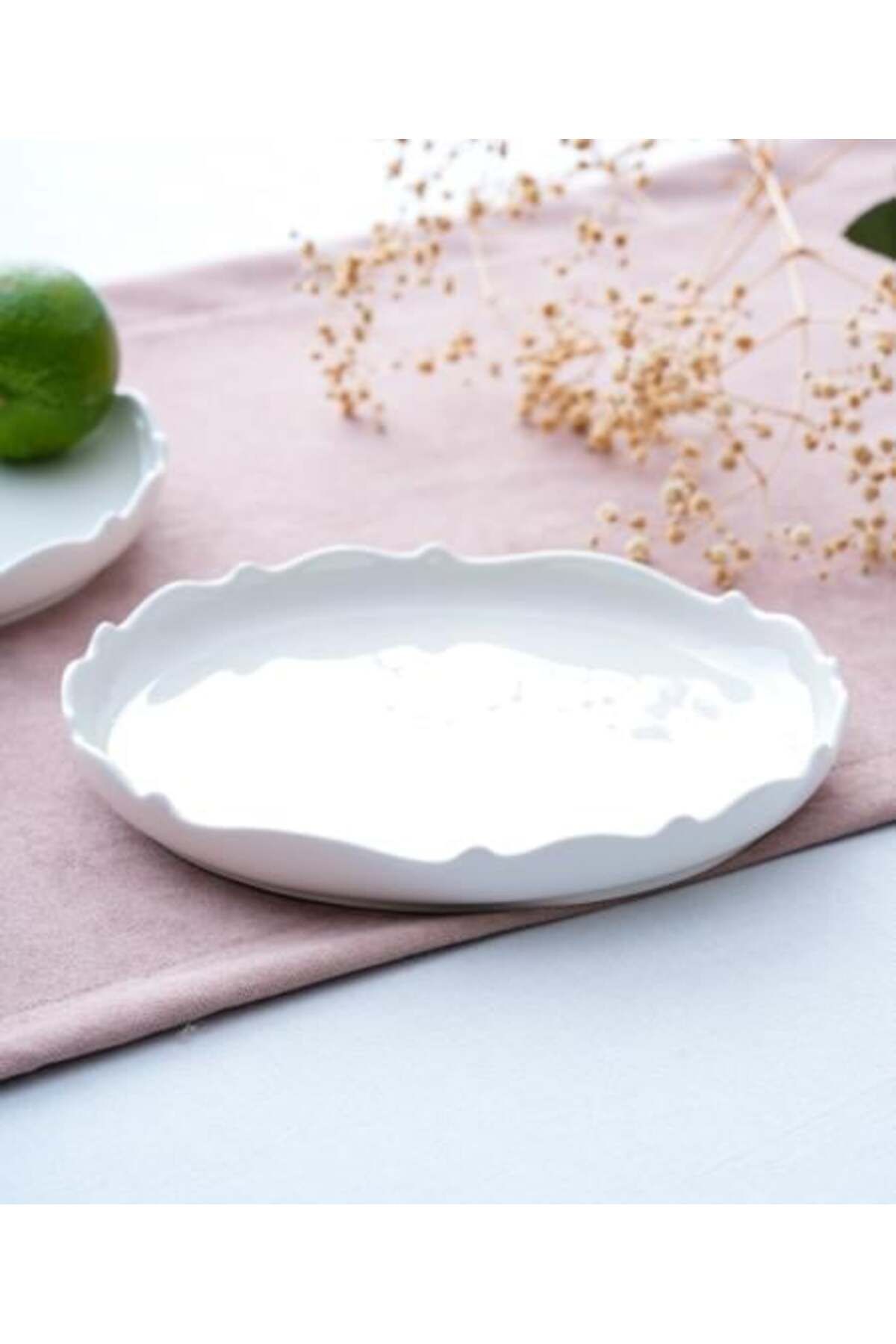 şirin eşyalarım Nirvana Porselen Tatlı Tabak - 18 cm / 1 Adet