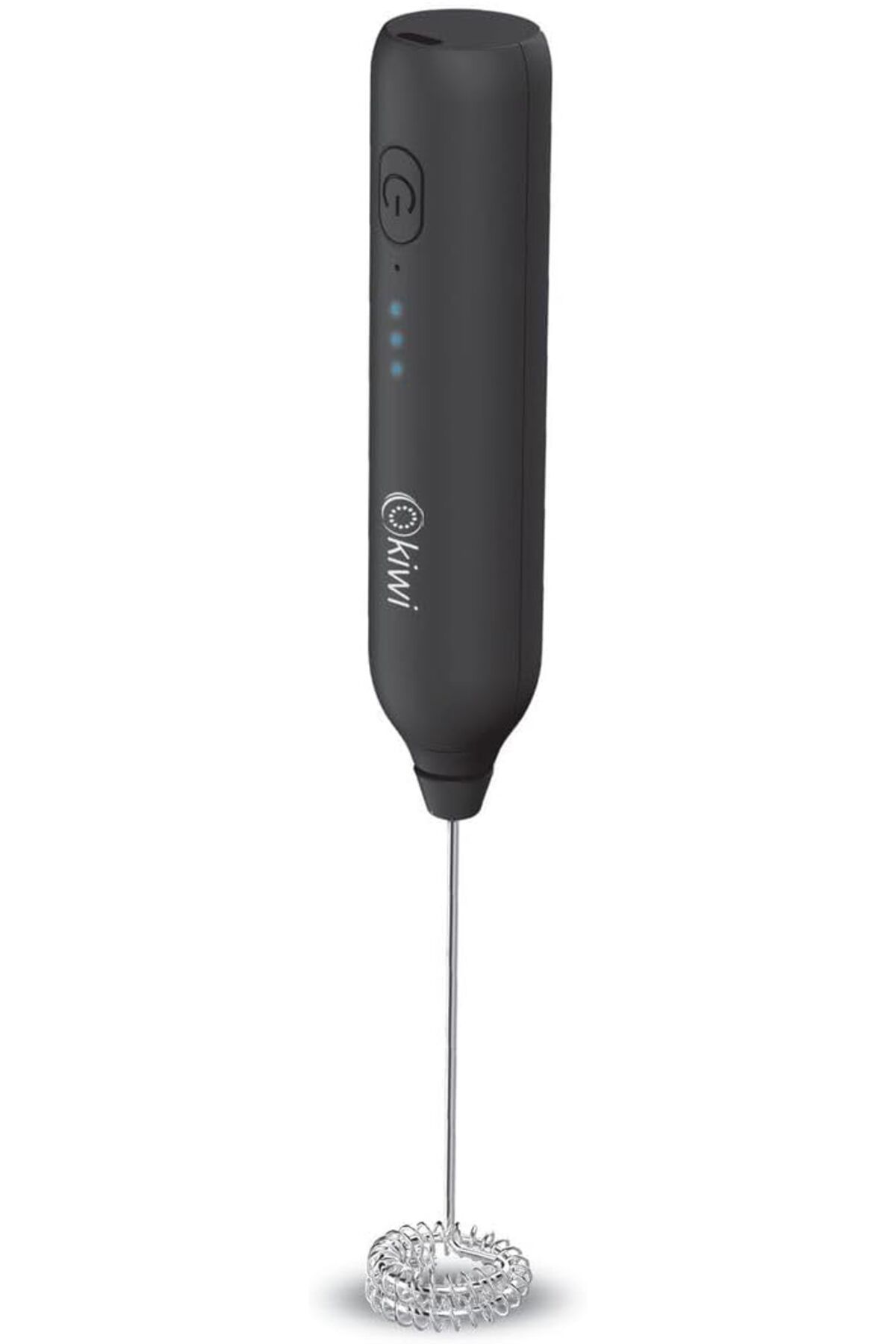 STOREMAX nffashopm Kcw-1223 Pratik Usb Şarjlı Süt Ve Kahve Köpürtücü Hız Ayarlı Siyah storestarx 105