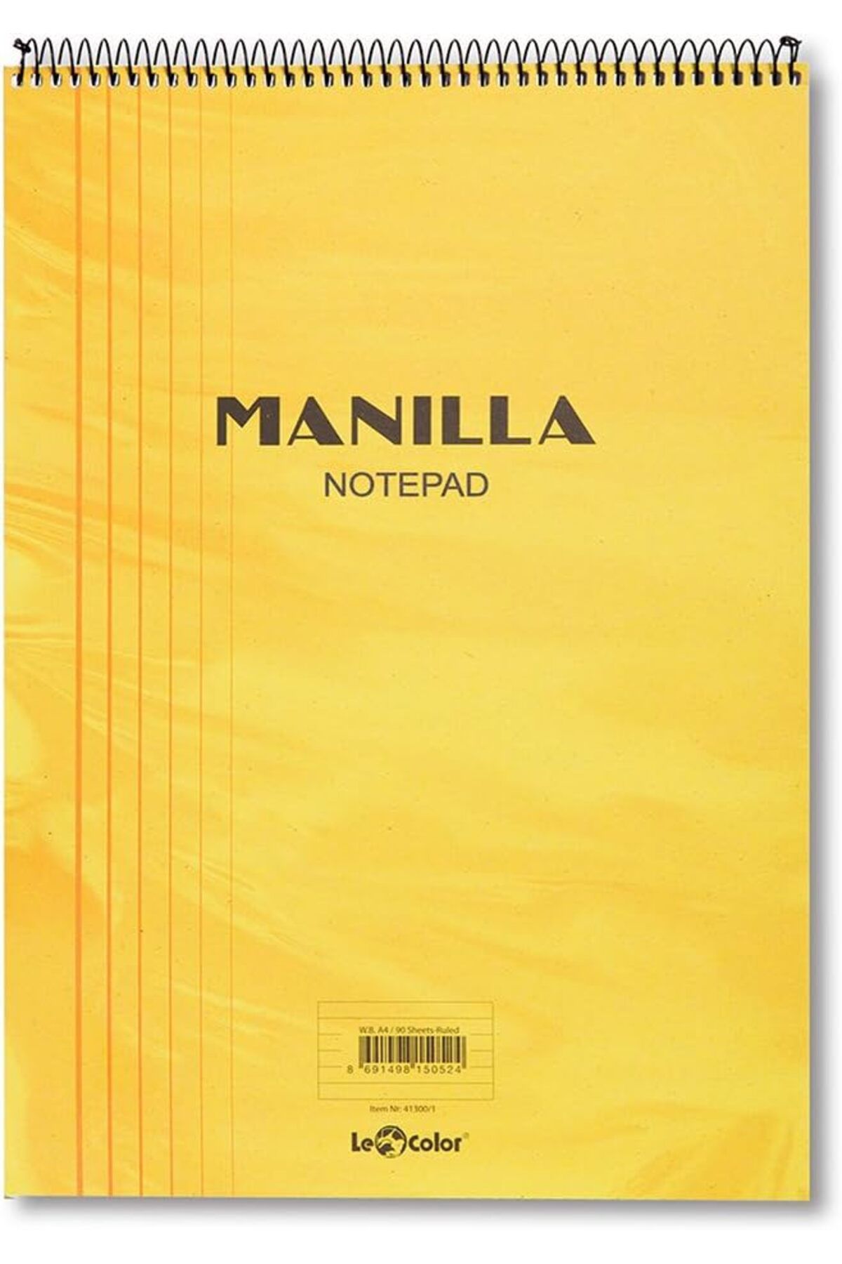 STOREMAX nffashopm Color 41300/1 Manila Notepad Yumuşak kapak, 1.hamur kağıt Spiralli, Sarı storestarx 10