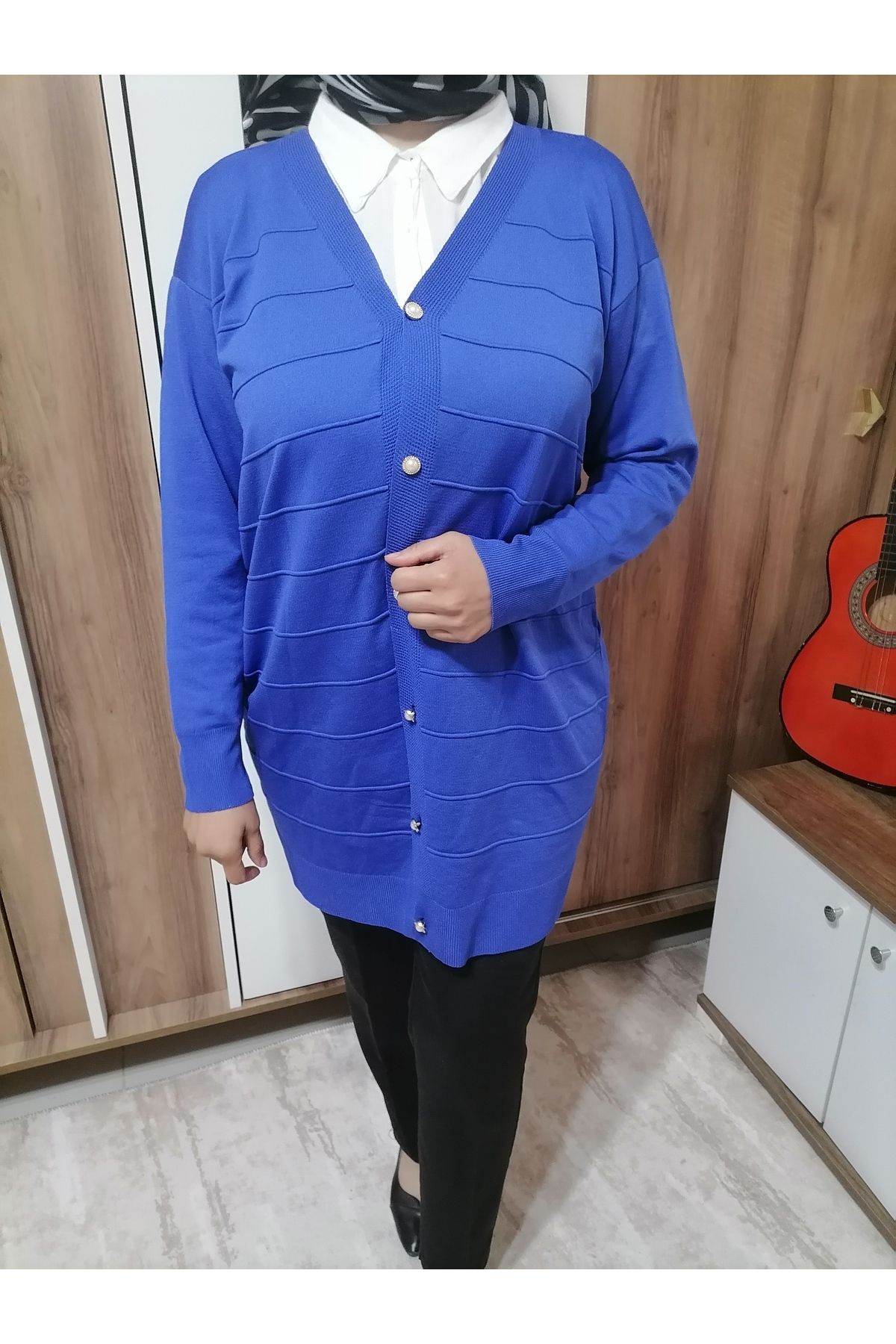 Jose Clothing İnce Tesettür Triko Ceket Yelek