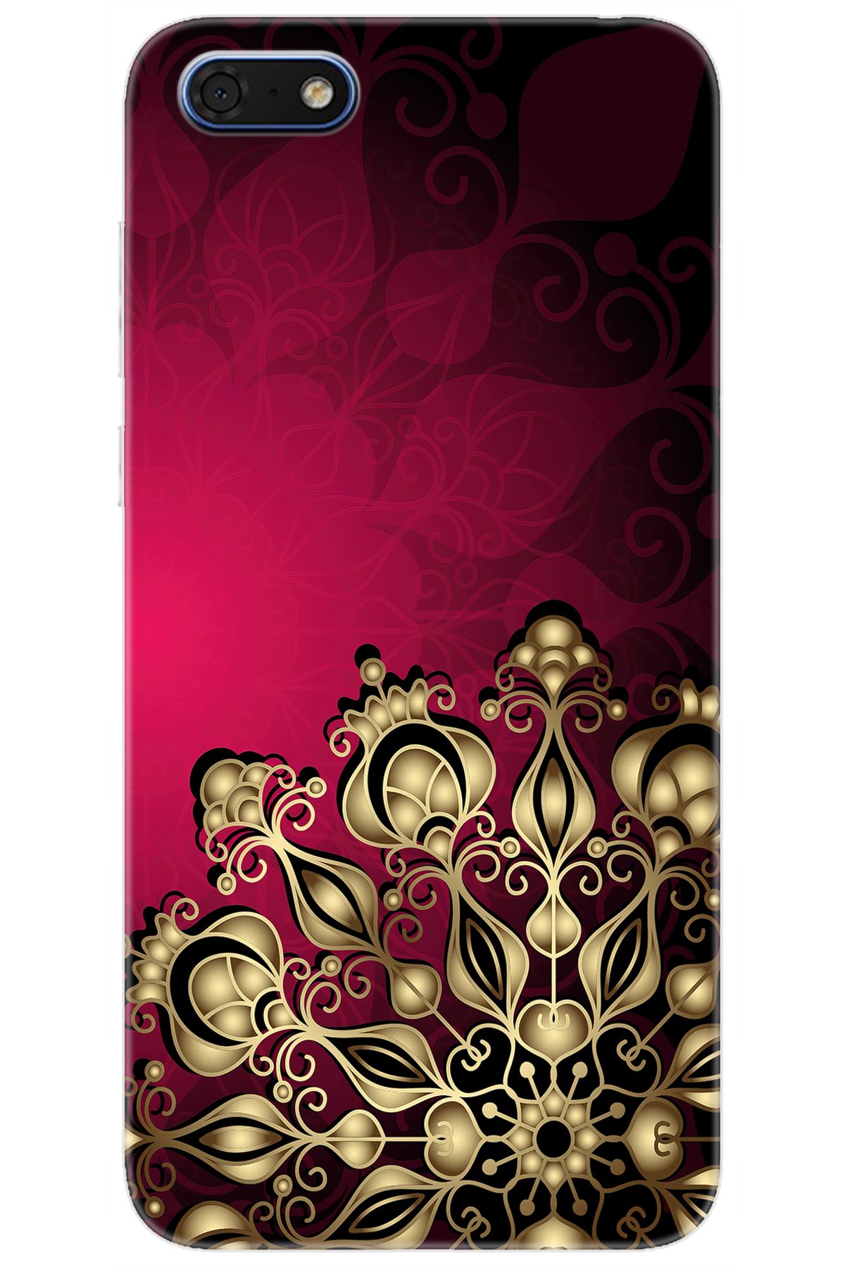Ceppare Huawei Y5 2018 (DRA-L21) Uyumlu Kılıf Desen Baskılı Silikon Desen Tasarım STK:273 CP-cC7roYZ