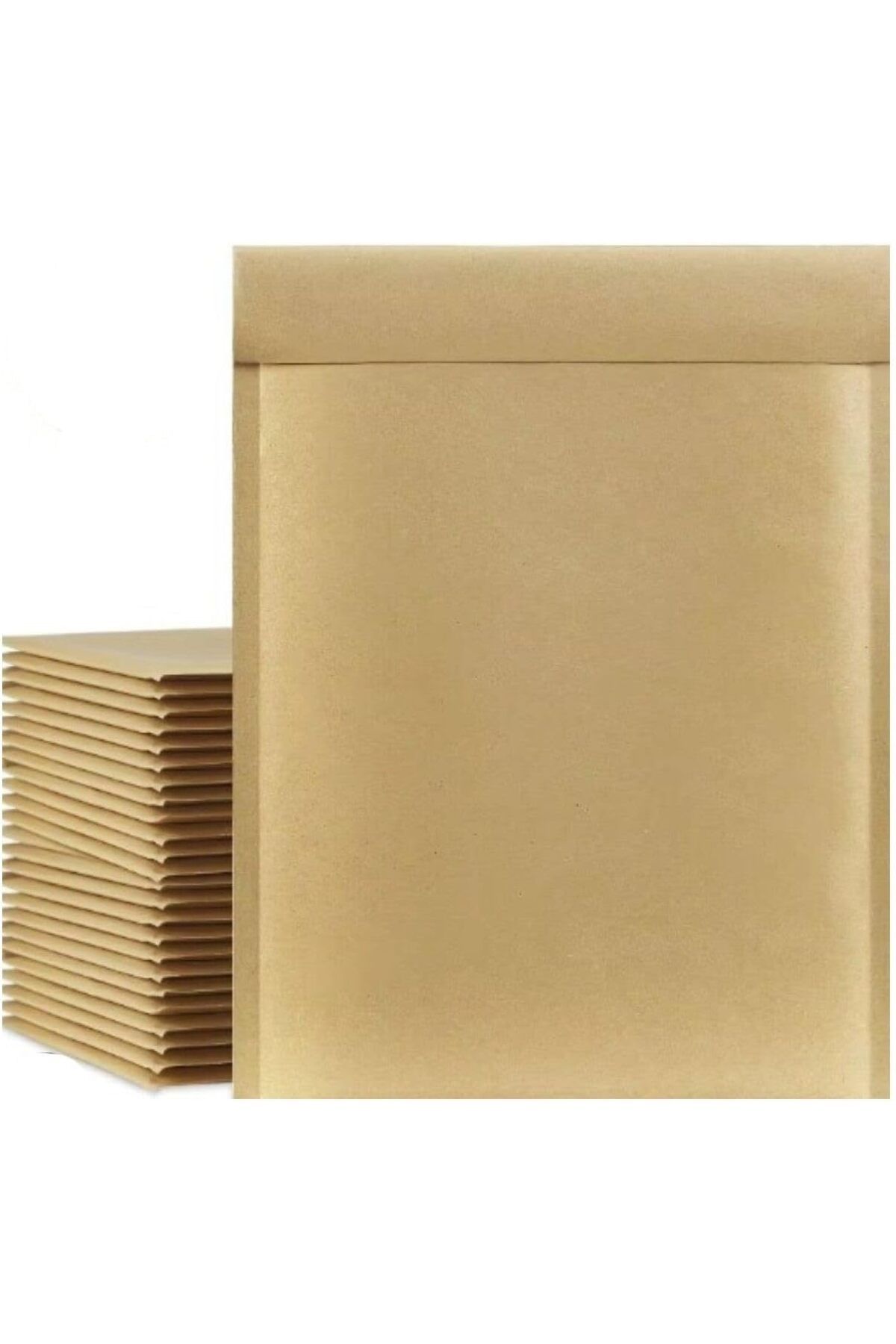 STOREMAX nffashopm Kraft Kaplı Balonlu (Baloncuklu pat pat) Zarf 17x25+5cm 50 Adet storestarx 1051353