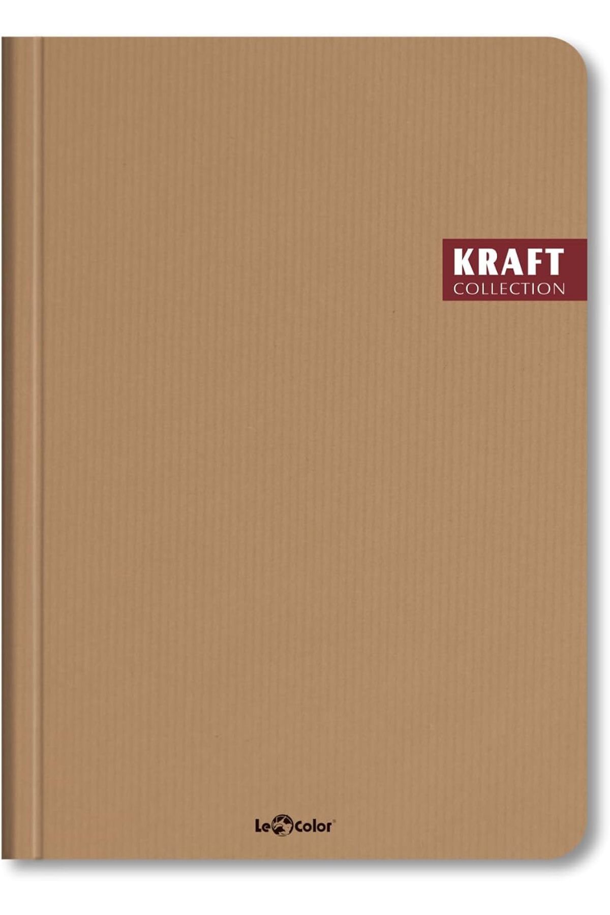 STOREMAX nffashopm Color Kraft Ofis Defter Çizgili Kahve storestarx 1051353