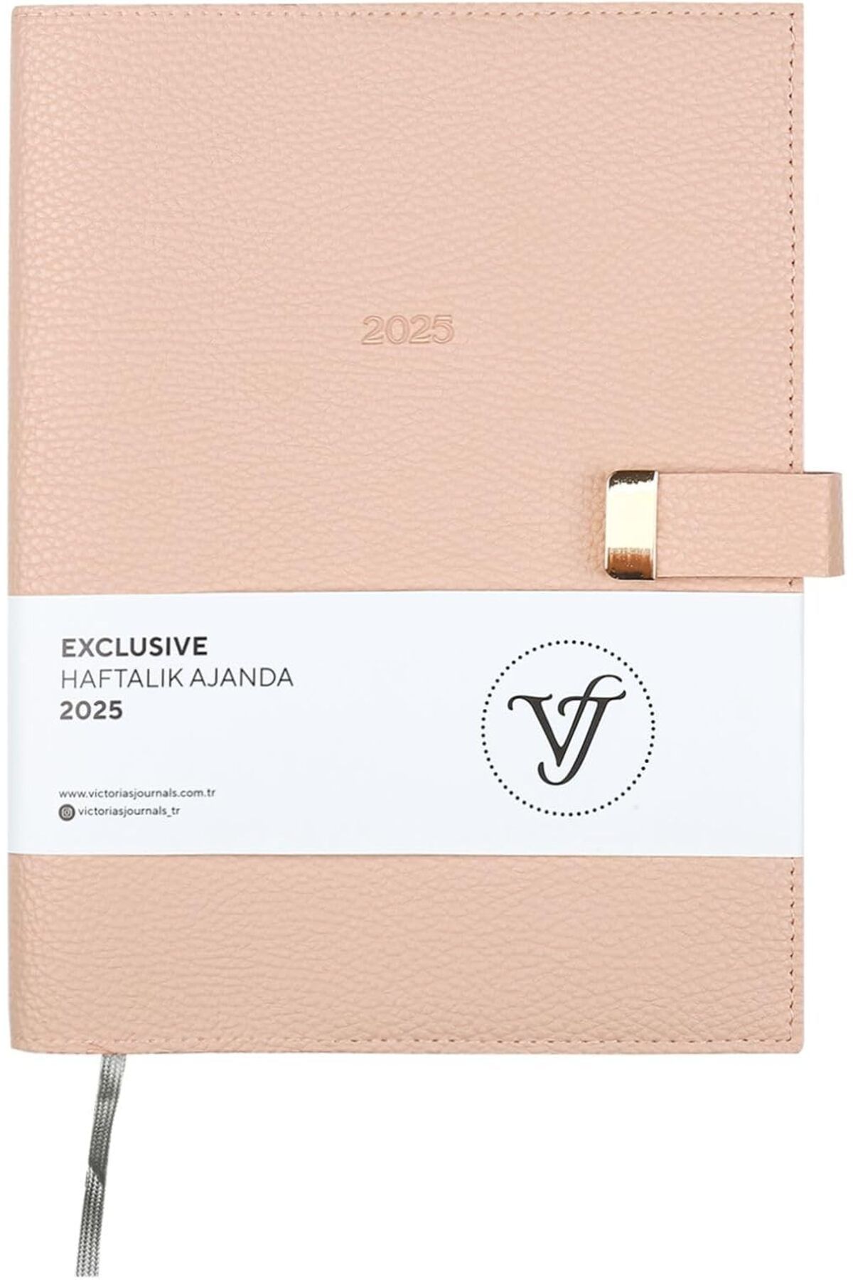STOREMAX nffashopm 2025 Haftalık Ajanda A4 (19x25cm) Ivory 100gr. İçi Değişebilir storestarx 1051353
