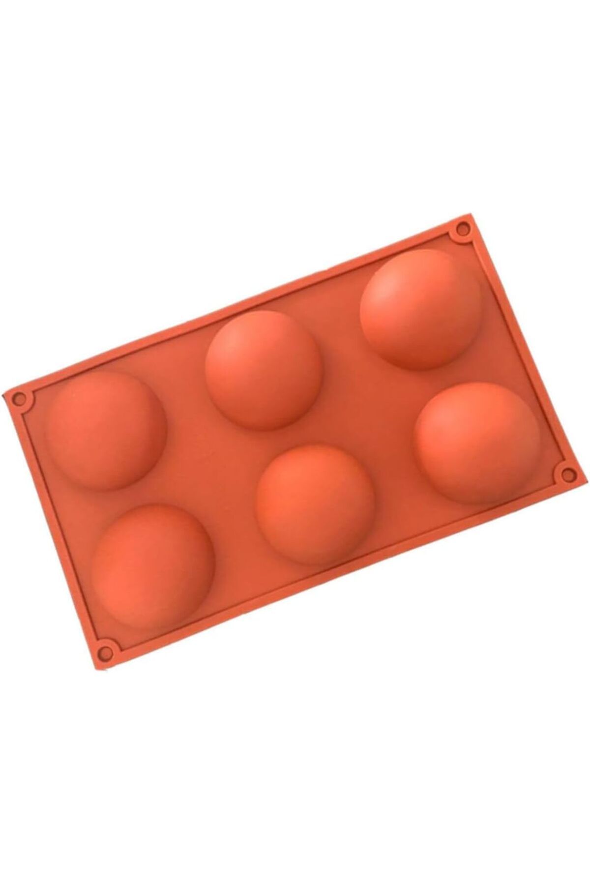 STOREMAX nffashopm Kek Kalıp 6 Lı Yarım Küre KAHVERENGİ ecmelNM248 storestarx 1051353
