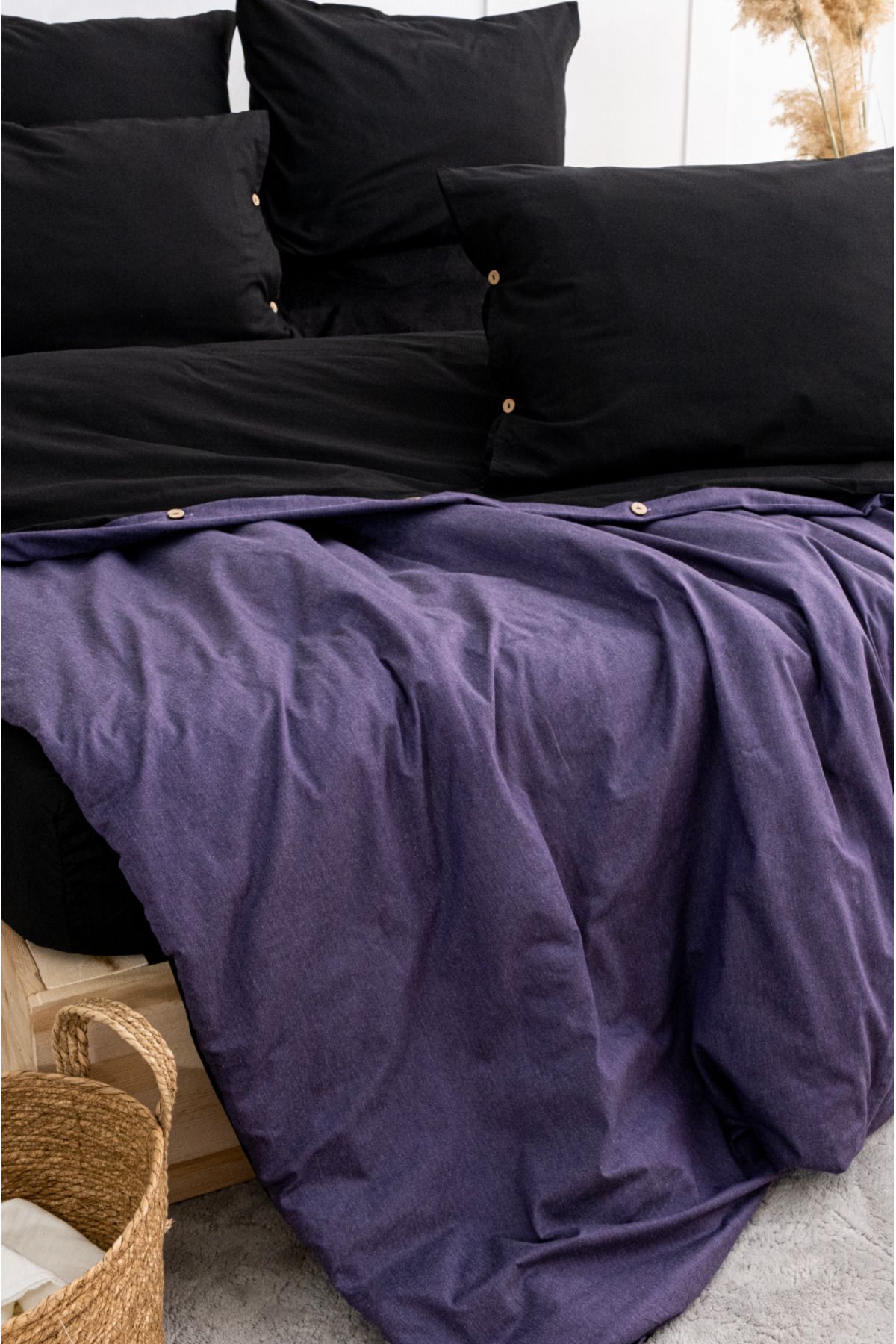 BESTİNA GOLD Natural Soft Çift Kişilik Nevresim Takımı (Lastikli Çarşaflı)