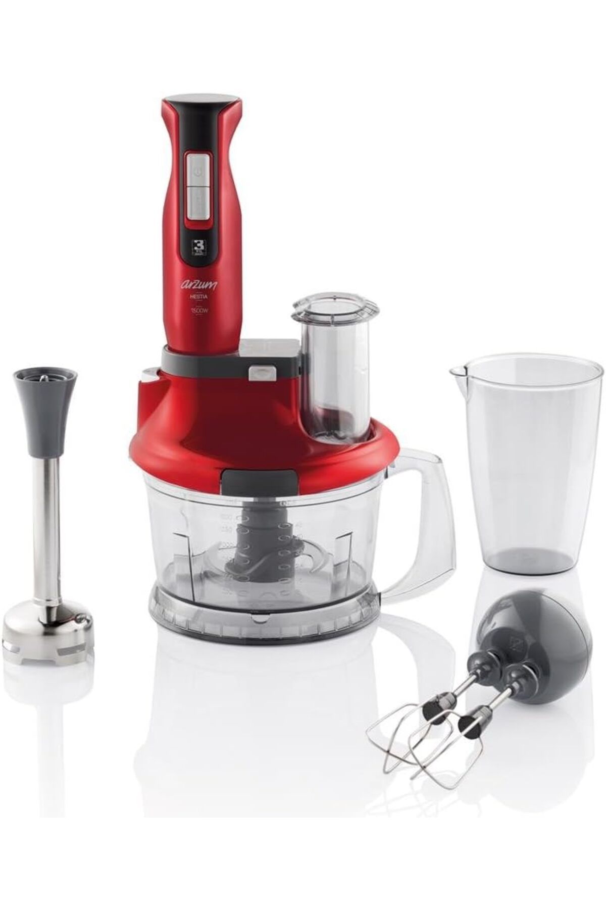 MCreative AR1058 Blender Seti, 1500 Watt, 1500 ml, Nar