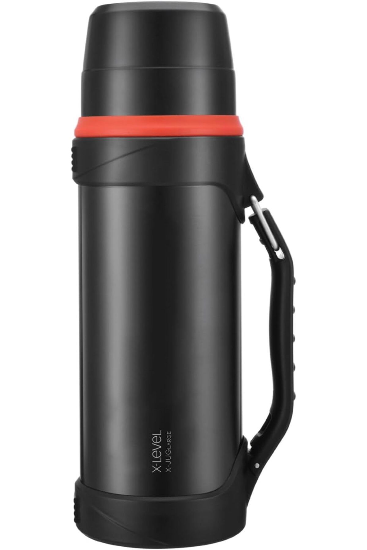 STOREMAX nffashopm X-Juglarge Paslanmaz Çelik Termos 1200ml Seyahat Termosu 1.2L (Siyah) storestarx 1051353