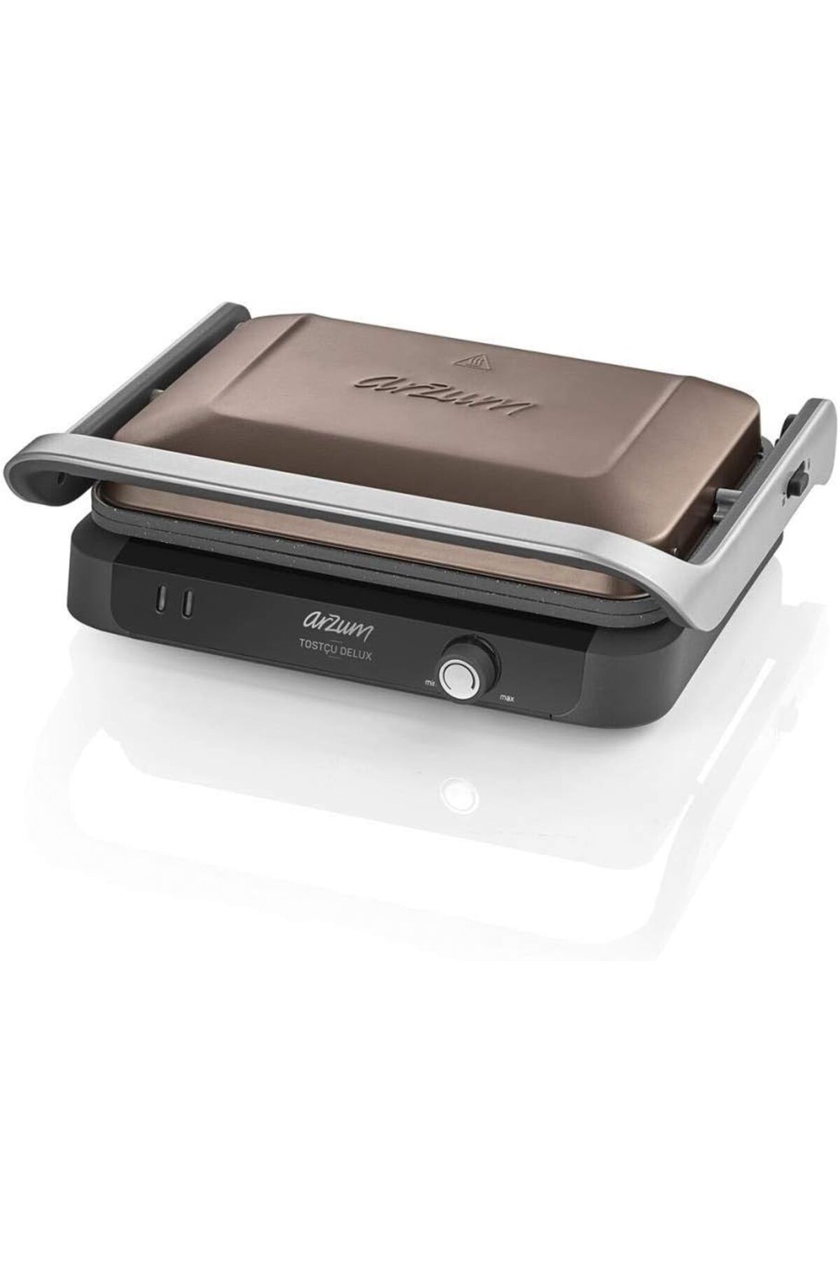 STOREMAX nffashopm AR2047 Tostçu Delux Izgara ve Tost Makinesi, Toprak storestarx 1051353