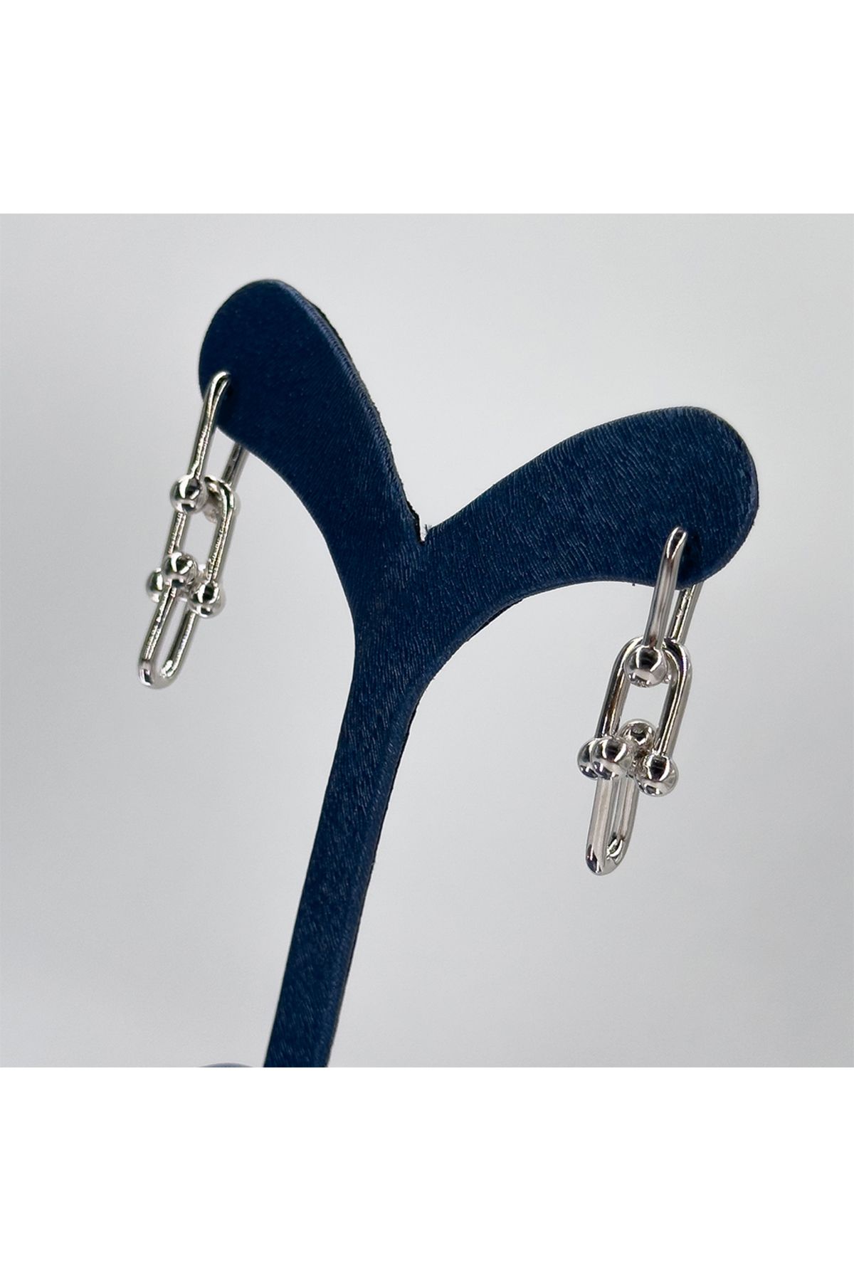 Livora Jewelry Tiffany Taşsız Gümüş Küpe