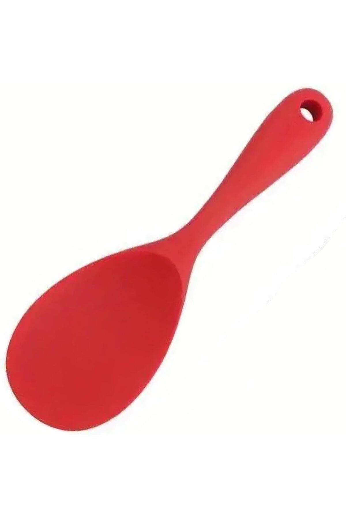 STOREMAX nffashopm Silikon Pilav Kaşığı, Silikon Servis Kaşığı, 5 Farklı Renk Seçeneği (Kırmızı
