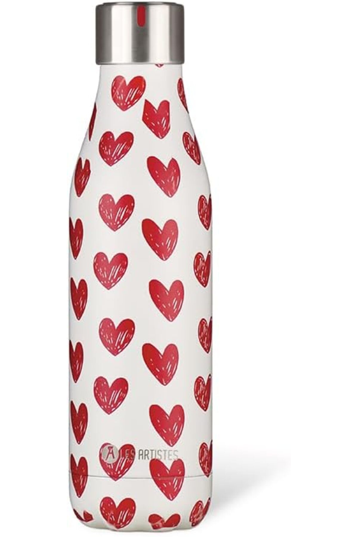 STOREMAX nffashopm Artistes Paris 500ML Çift Katmanlı Paslanmaz Çelik Isı Yalıtımlı Termos Heart | Sı