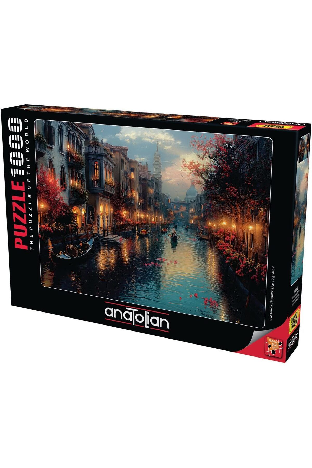 STOREMAX nffashopm Puzzle - Venedik'te Gece / 1000 Parça Puzzle, #1178 storestarx 1051353