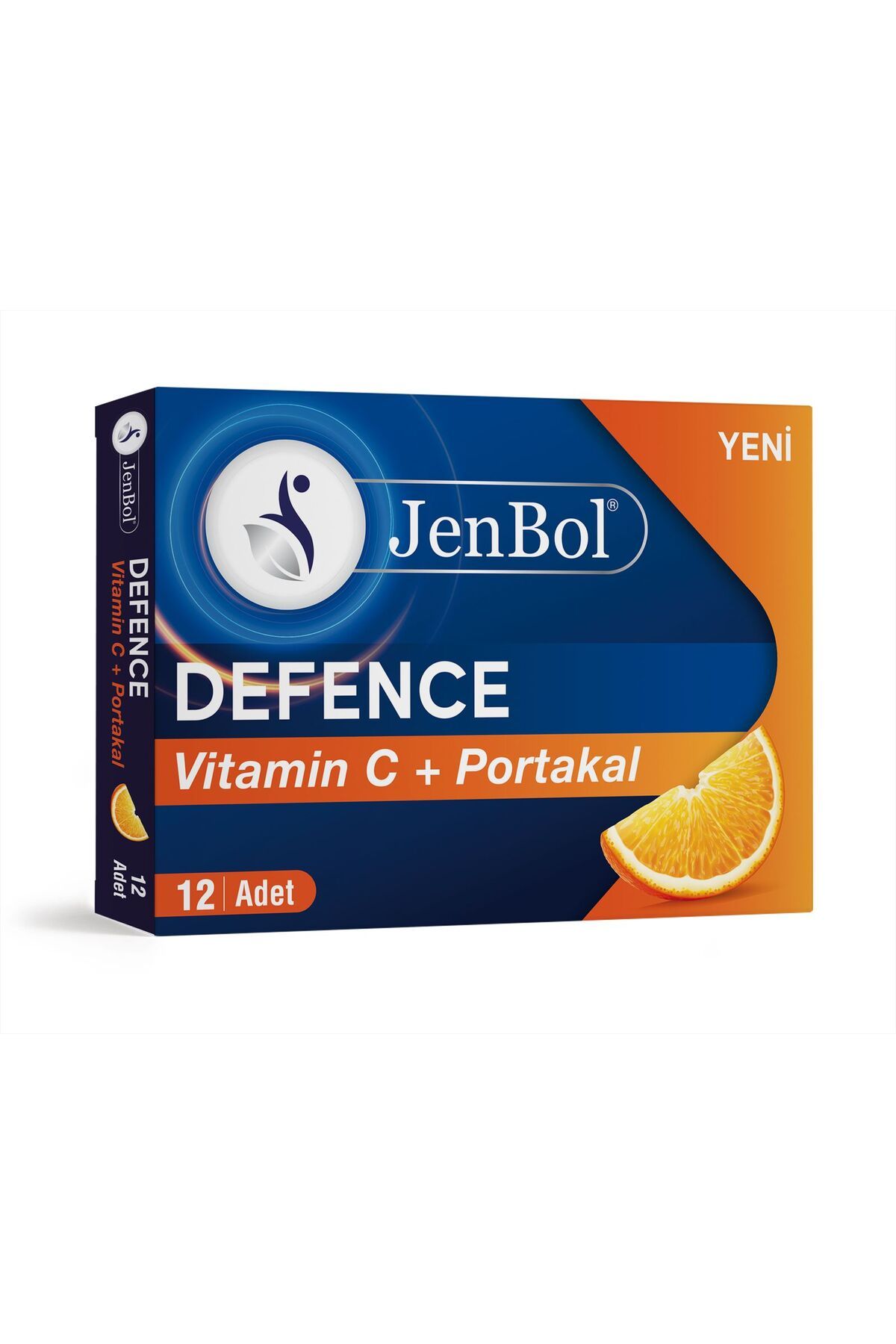 Jenbol DEFENCE VİTAMİN C PORTAKAL 12 PASTİL