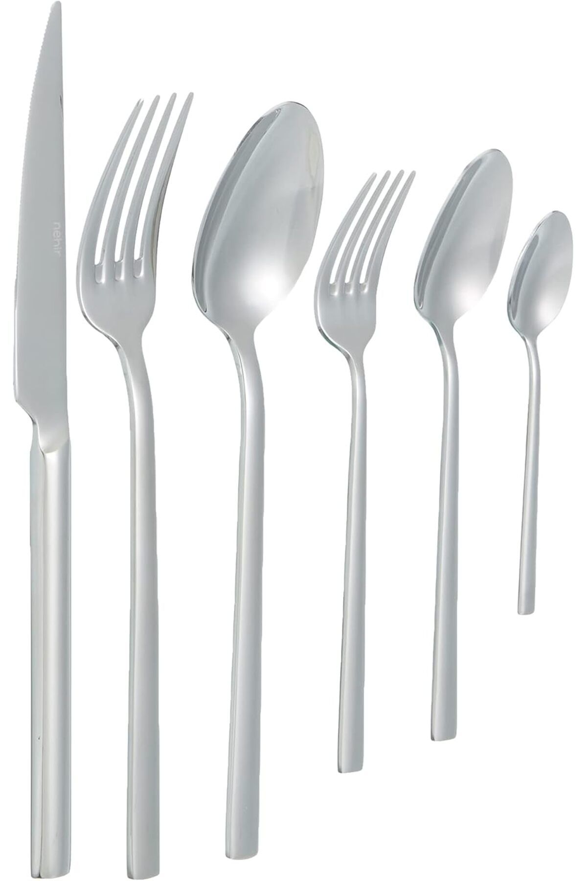 STOREMAX nffashopm Sade 12 Kişilik 72 Parça Kutulu Çatal Kaşık Bıçak Takımı storestarx 1051353