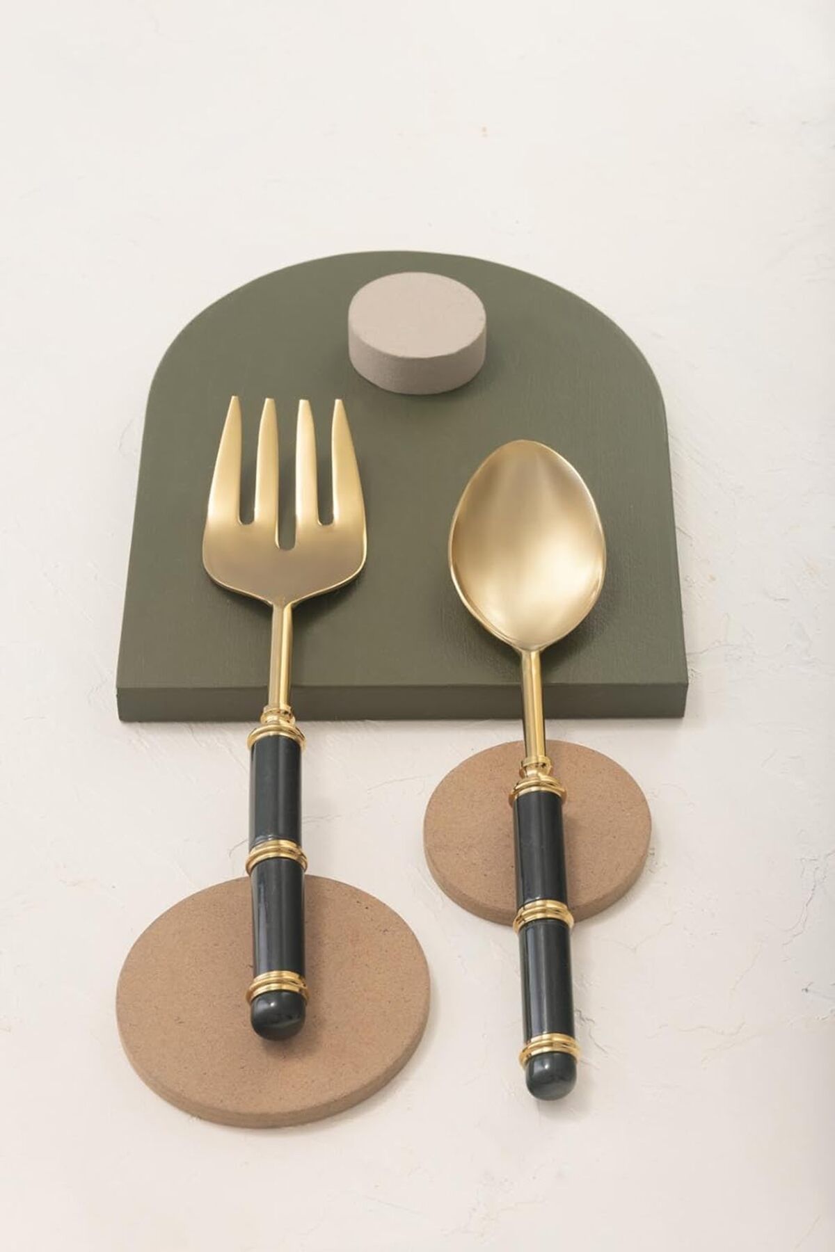 STOREMAX nffashopm Oro 2'li Salata Servis Seti storestarx 1051353