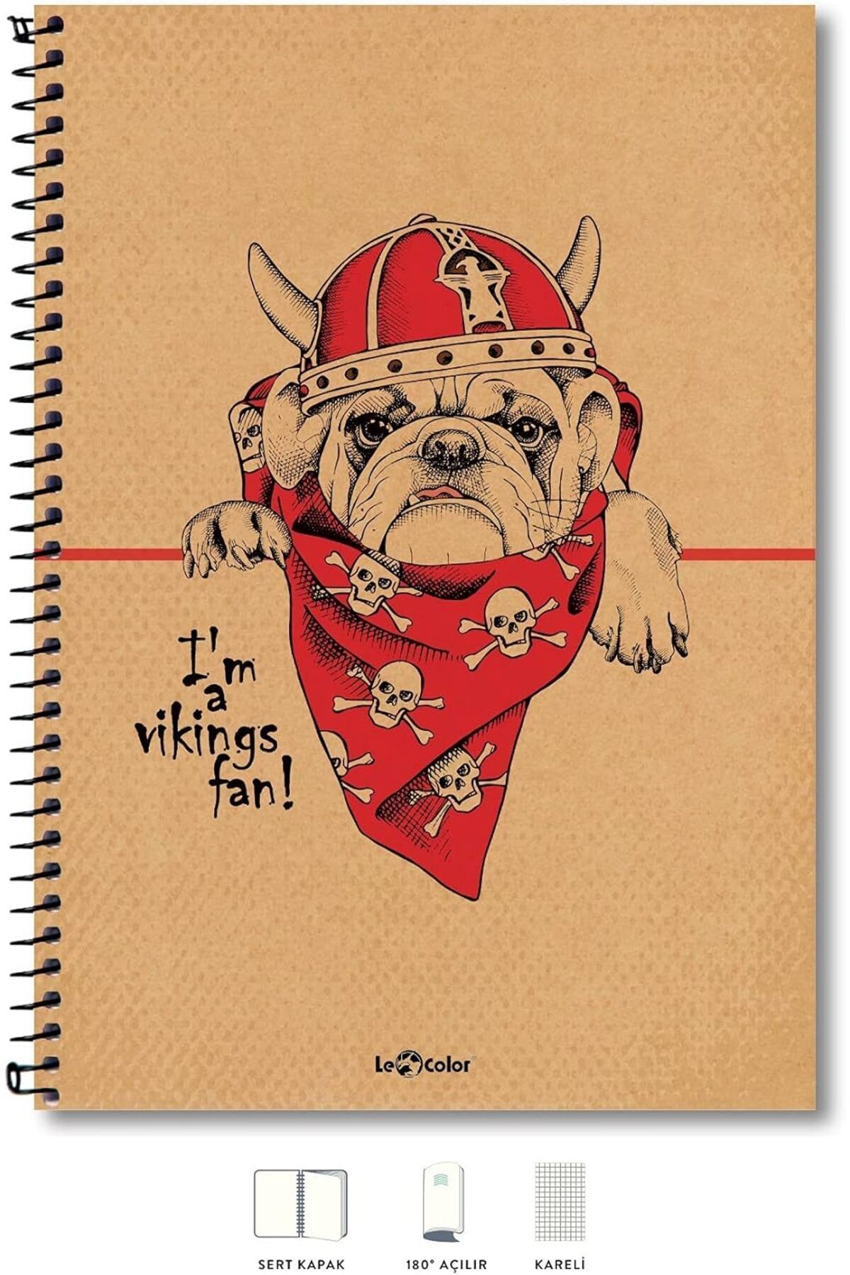 STOREMAX cmllashop Color A4 Defter Kareli 200 syf Köpek Eco 542093