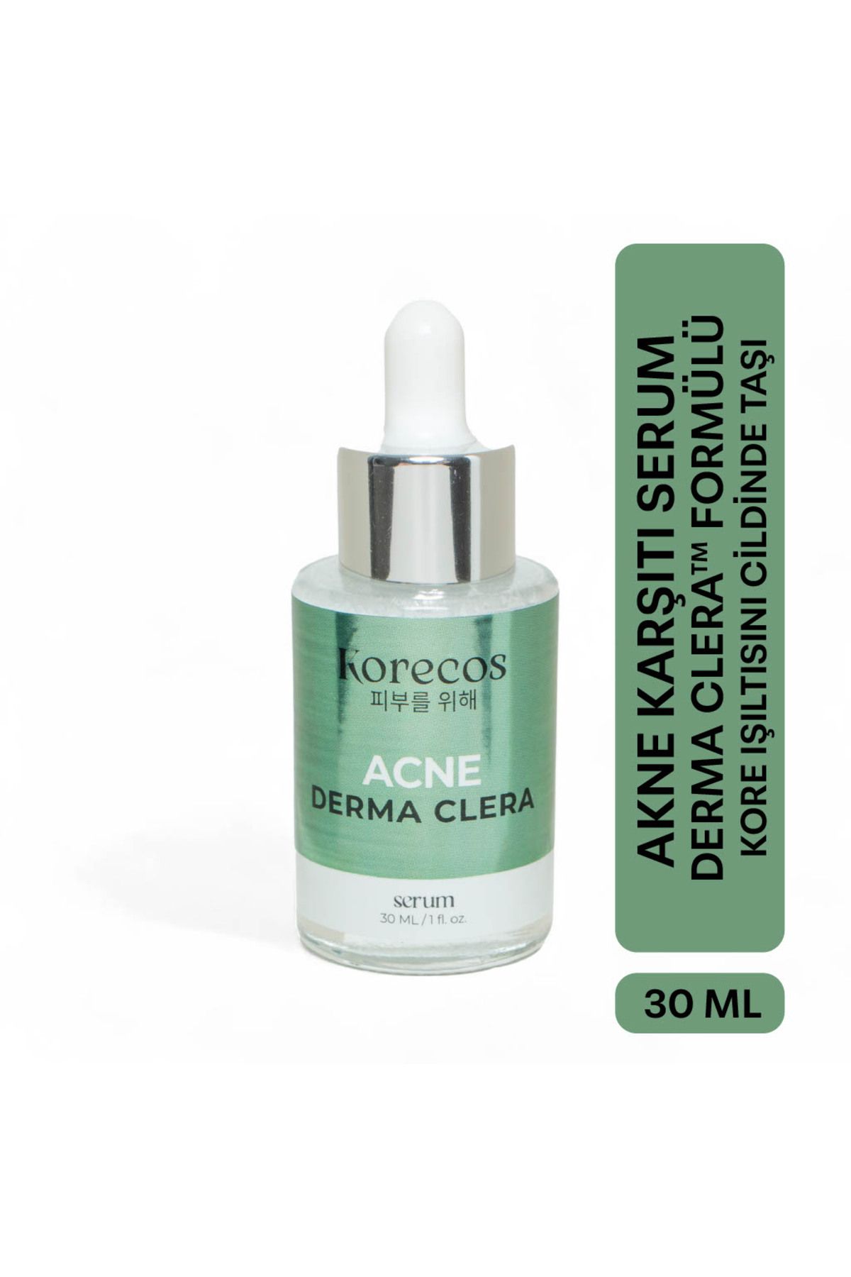 KORECOS Ve Karşıtı, Yatıştırıcı Derma Clera Acne Serum