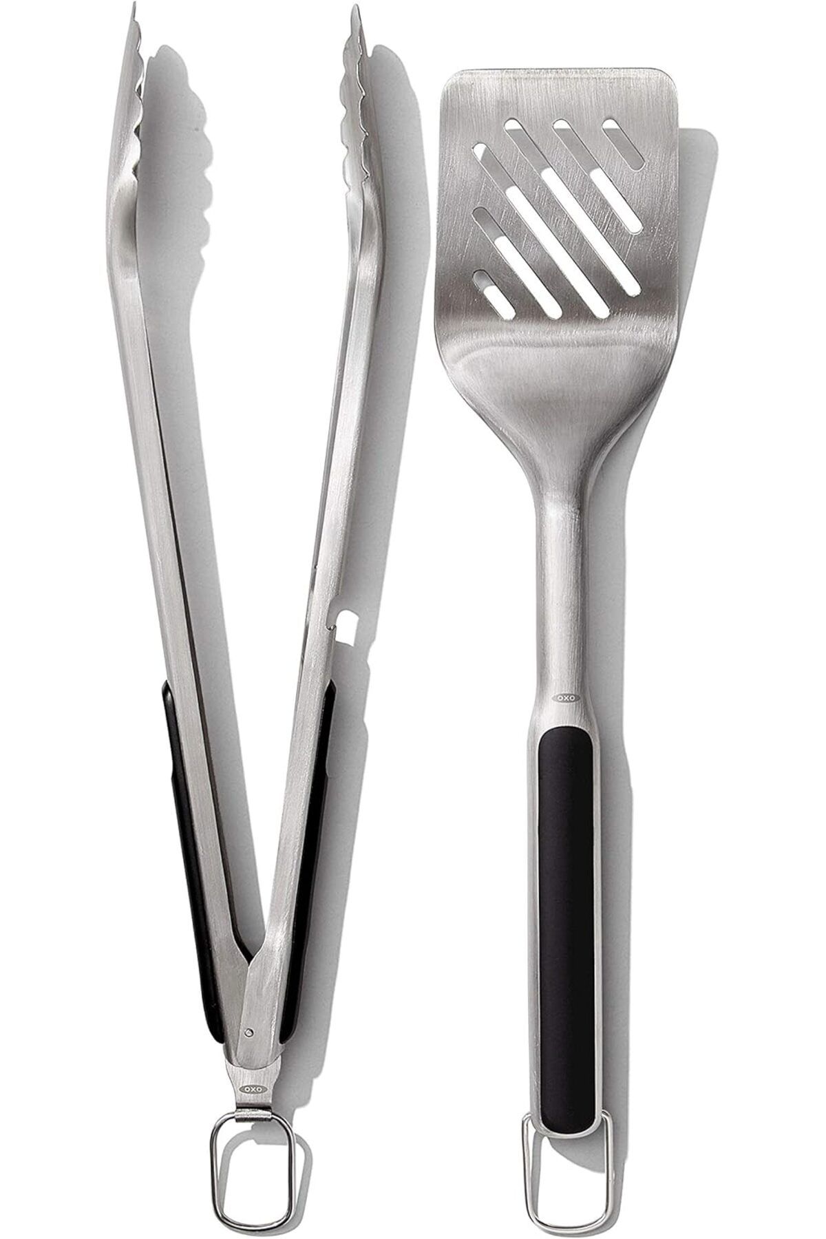STOREMAX Good Grips Spatula ve Maşa Seti - Bulaşık Makinesinde Yıkanabilir Barbekü Maşası