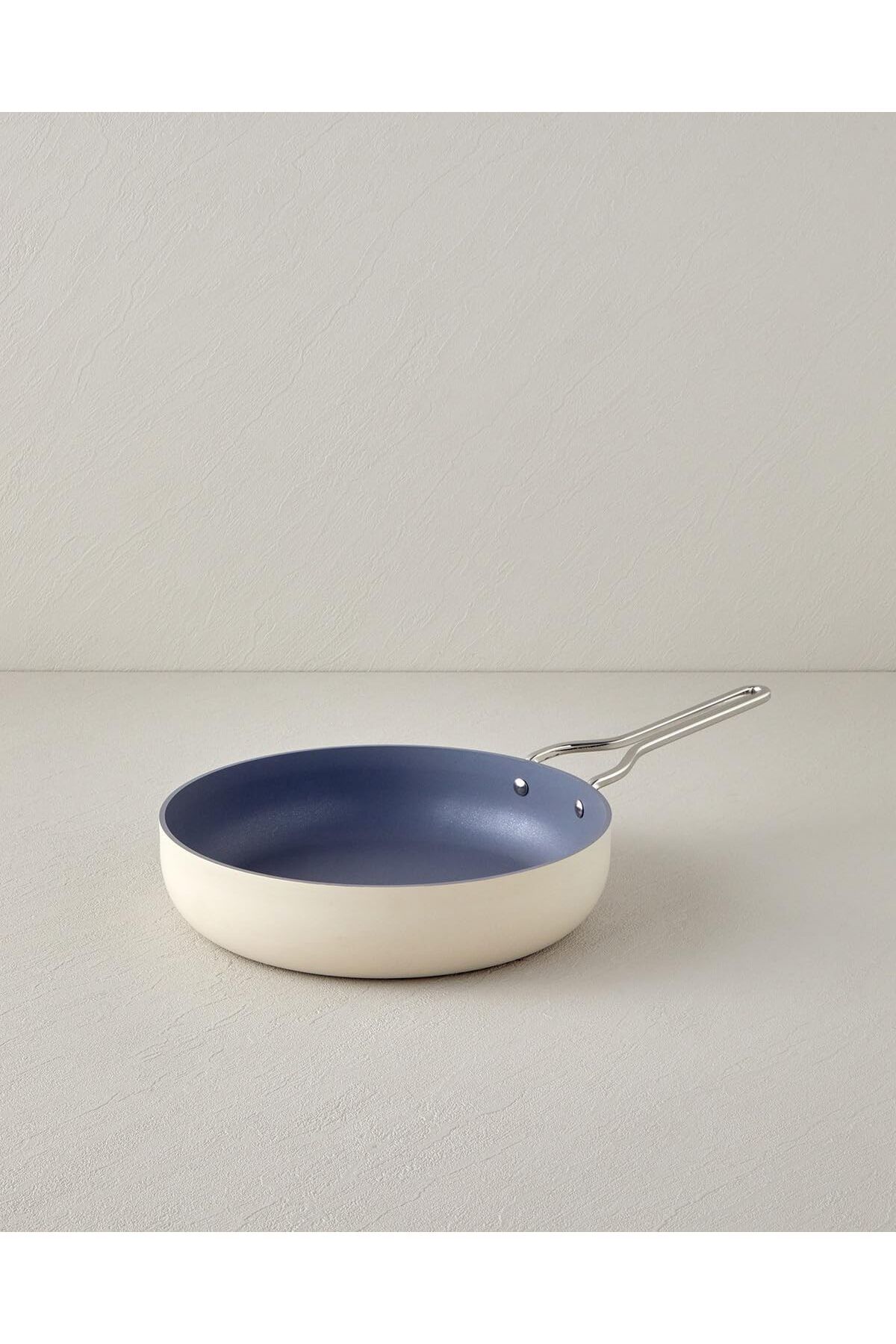 STOREMAX nffashopm Home Luna Alüminyum Tava 24 cm Krem storestarx 1051353