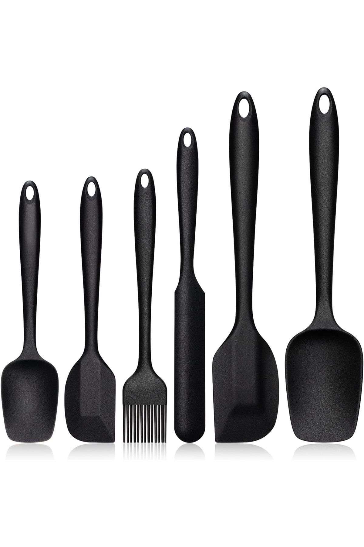 STOREMAX nffashopm 6 Parça Silikon Yanmaz Yapışmaz Spatula Seti storestarx 1051353