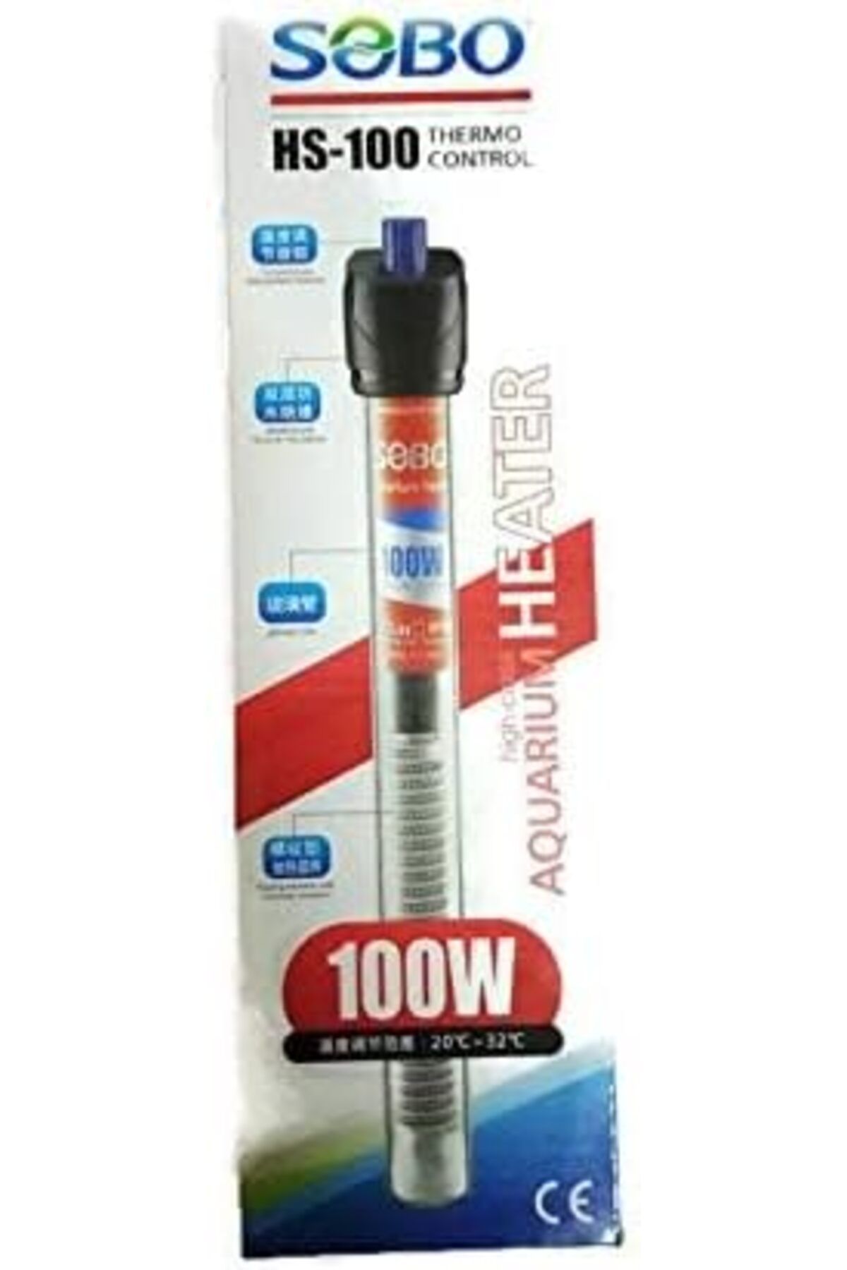 STOREMAX nffashopm HS-100 Akvaryum Cam Isıtıcı 100W storestarx 1051353