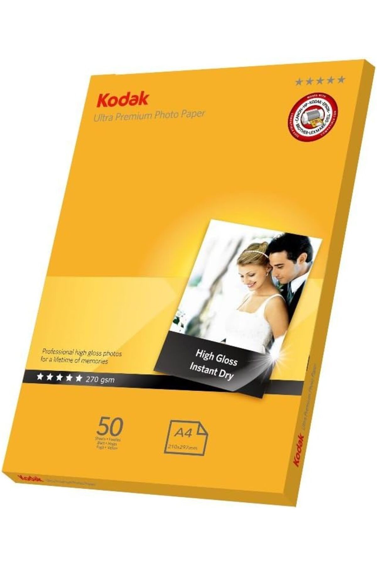 yenibagshop RA4RC-270-20x30-50 Inkjet Fotoğraf Kağıdı