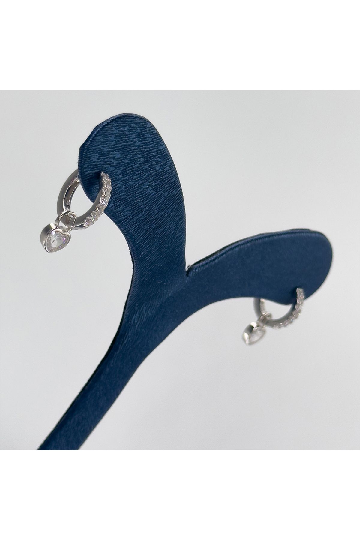 Livora Jewelry Kalpli Model Halka Gümüş Küpe