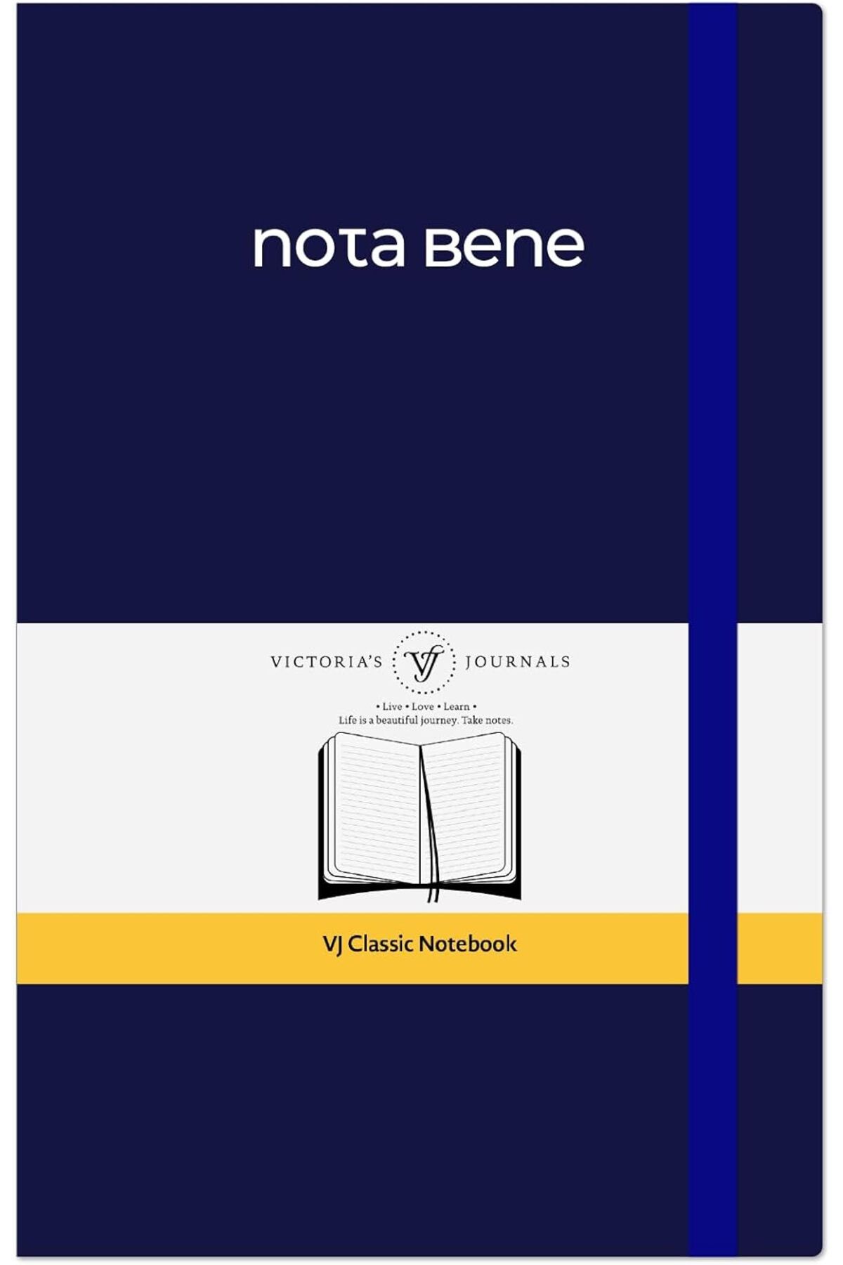 STOREMAX nffashopm Journals Nota Bene Classic Esnek Kapak Defter 13x21 cm (Lacivert) storestarx 1051353