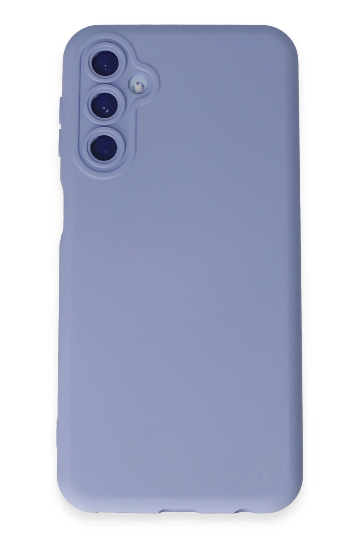 NewFace Samsung Galaxy M34 5G Kılıf Nano içi Kadife Silikon - Lila JOJUA