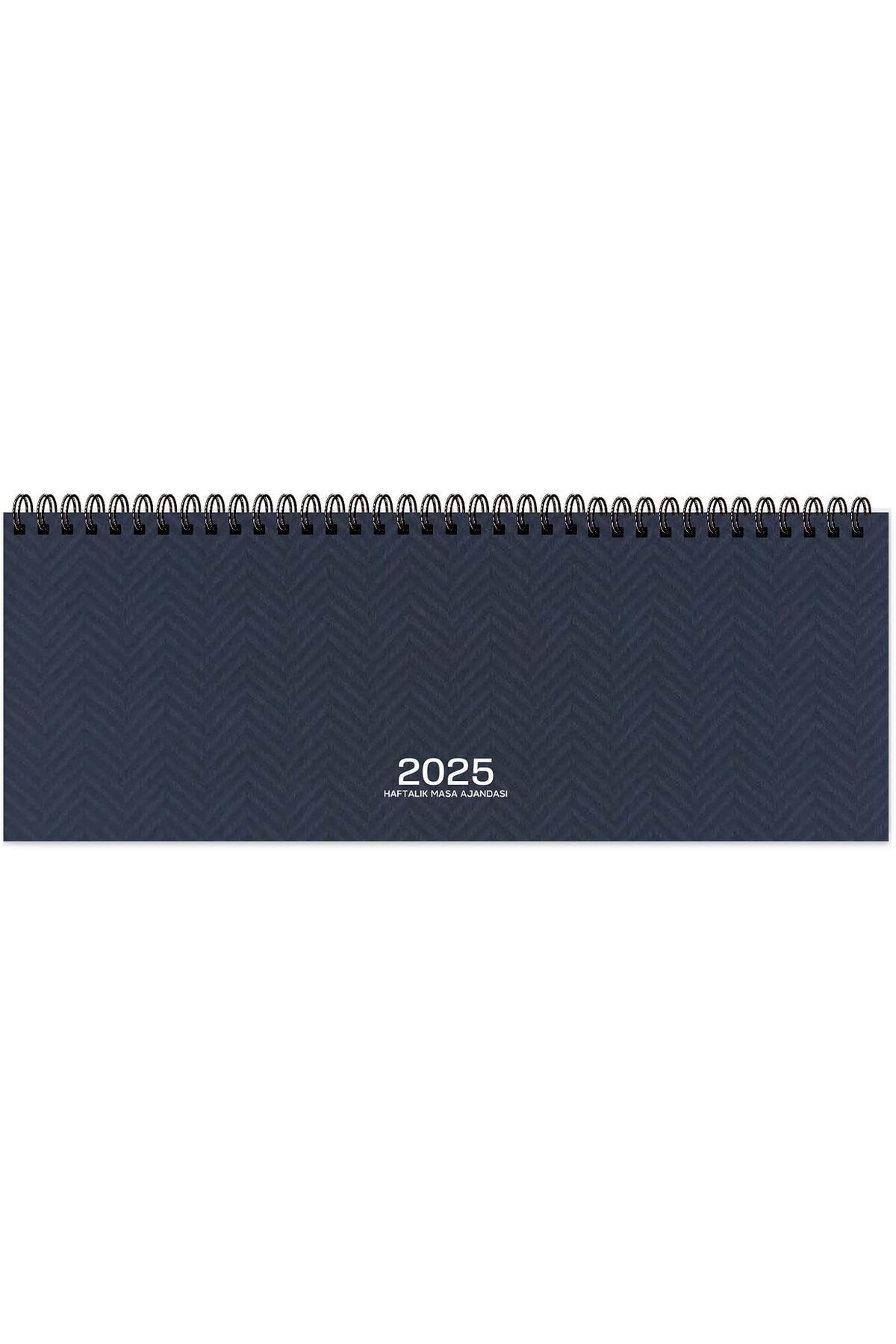 STOREMAX nffashopm Color 2025-AJ-65 12 * 33,5 Spr.Haftalık Masa Ajandası-Lacivert storestarx 1051353