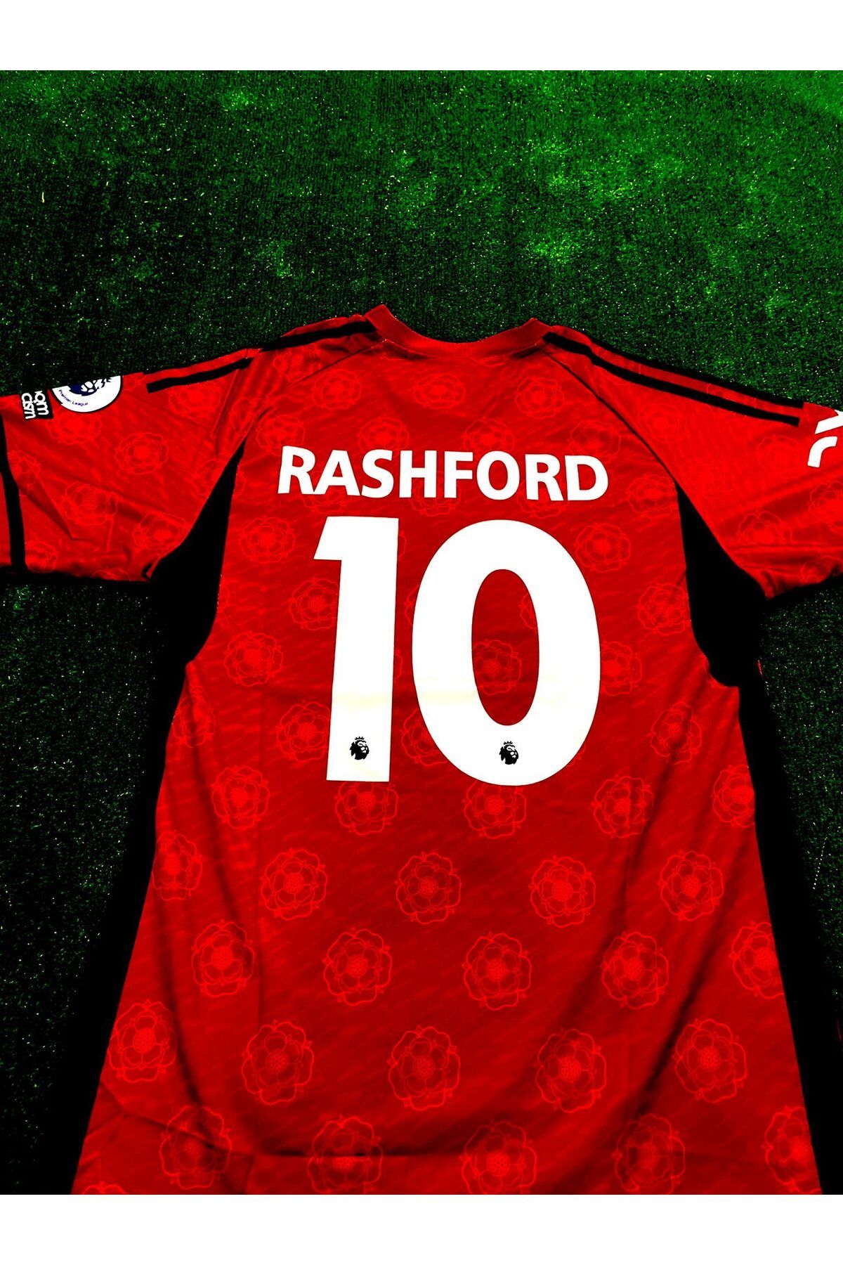 Lion Spor Marcus R'ashford Sezonu M'anchester U'nited Deplasman Forması ÖZEL KIRMIZI