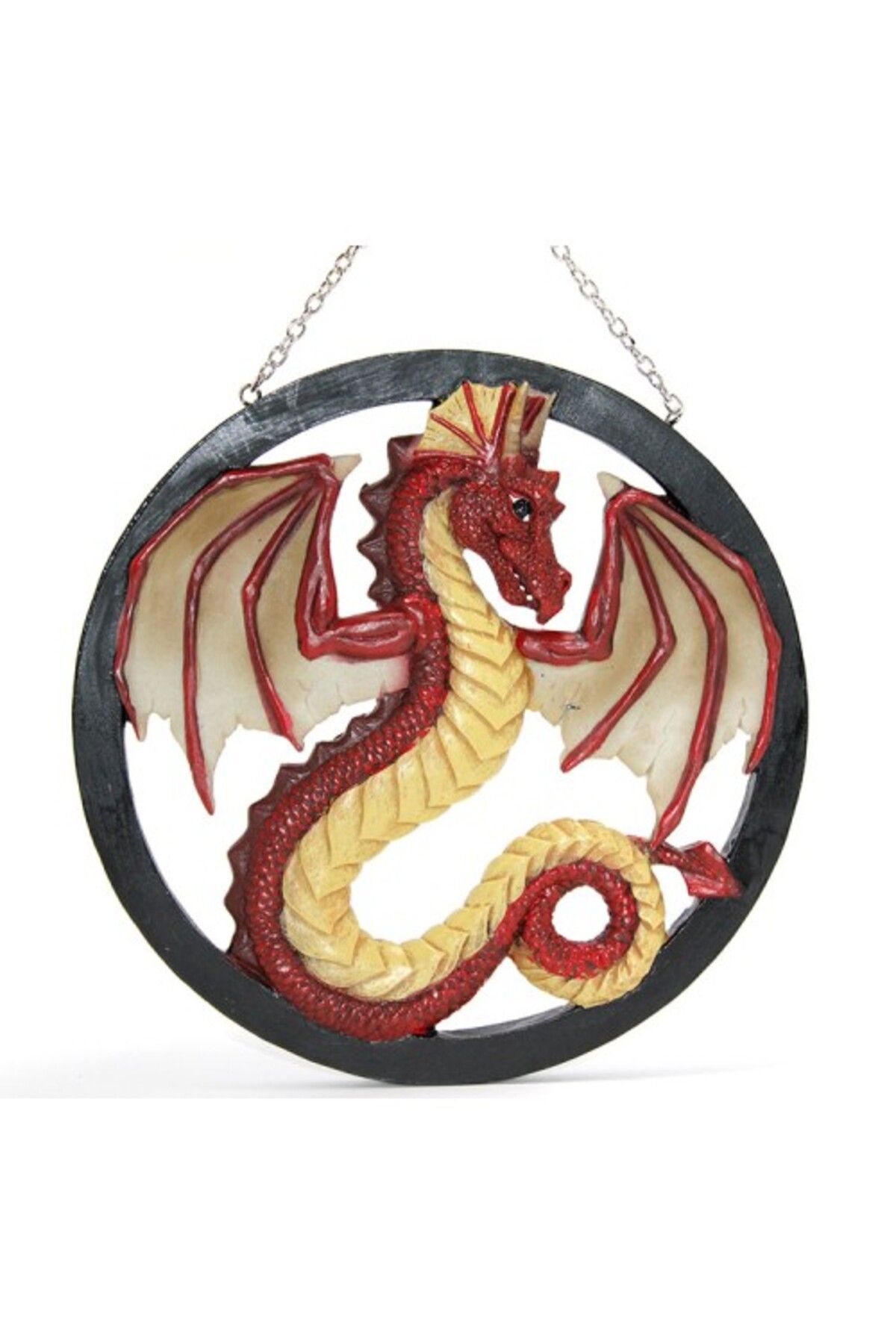 Store Duvara Asmalı Polyester Dragon Pano