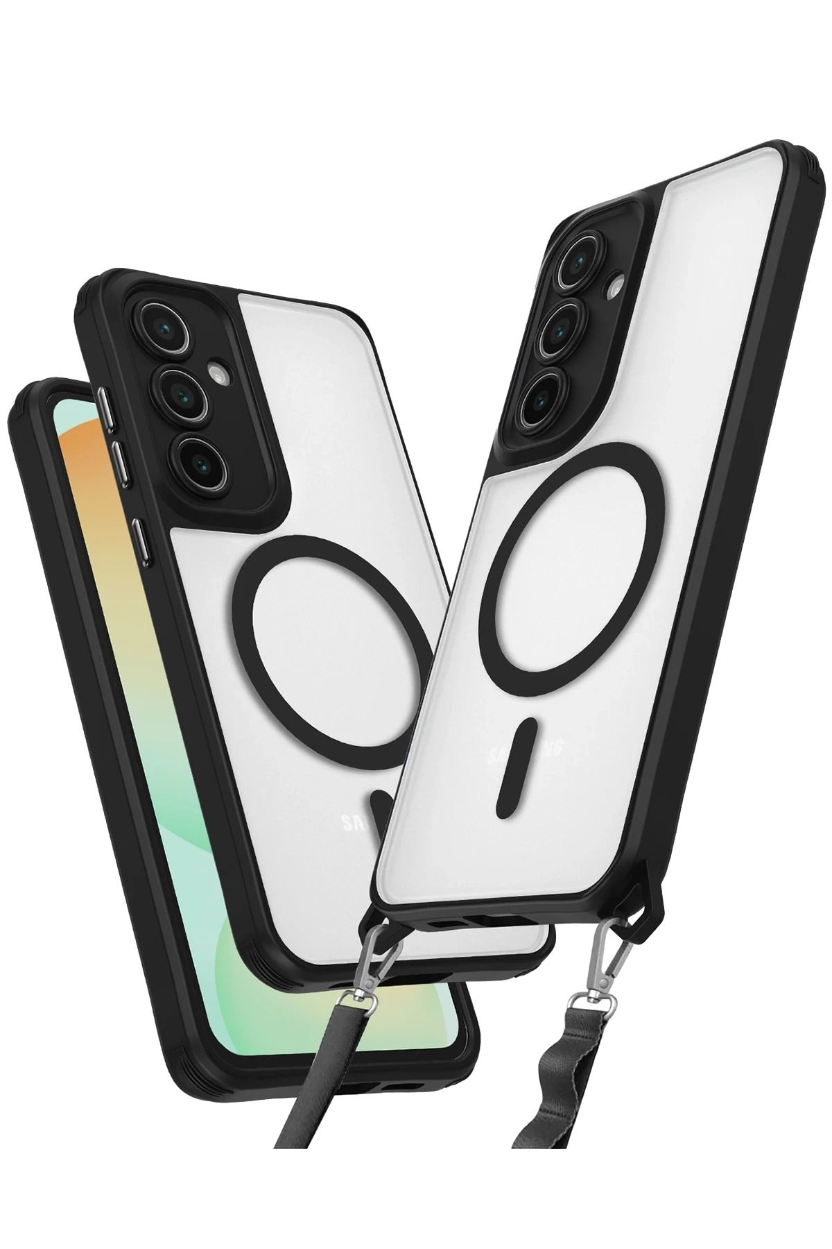 Zipax Samsung Galaxy S23 FE Kılıf Silikon Kapak Azn-Penta