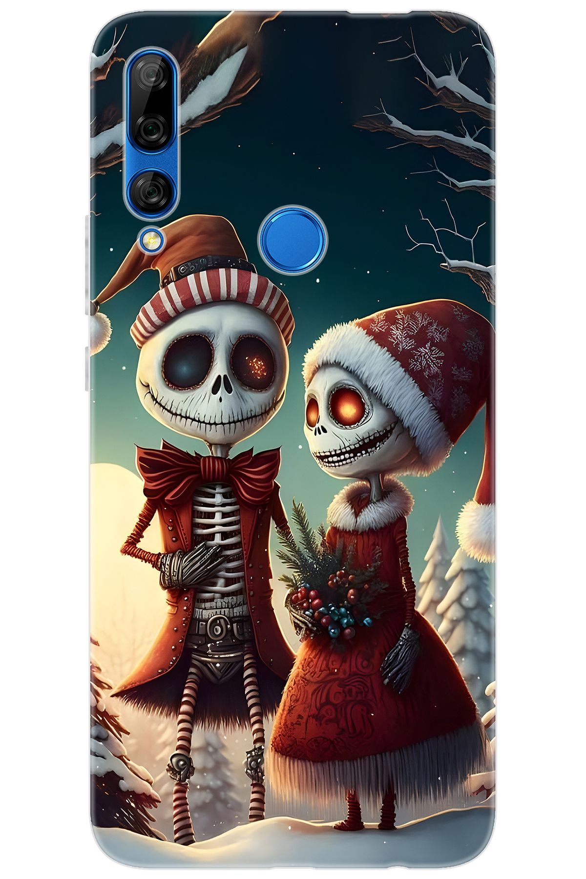Ceppare Huawei Y9 Prime 2019 (STK-L21) Uyumlu Kılıf Desenli Silikon İskelet Serisi STK:714 CP-S5Mxuuh