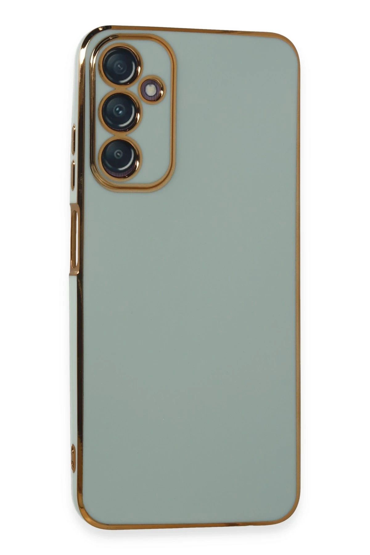 NewFace Samsung Galaxy A05S Kılıf Volet Silikon - Açık Yeşil JOJUA