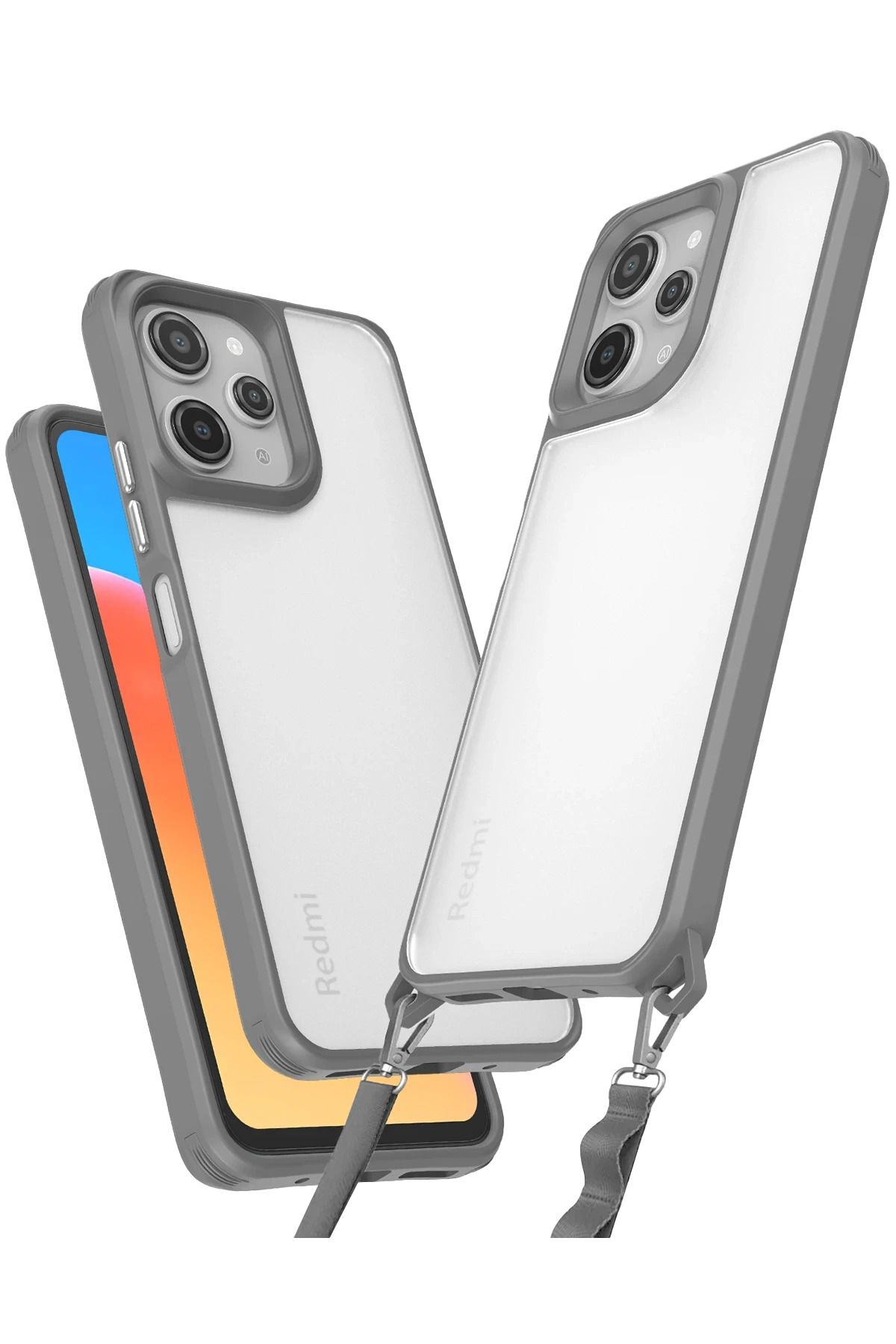 Zipax Xiaomi Redmi 12 Kılıf Silikon Kapak Azn-Penta