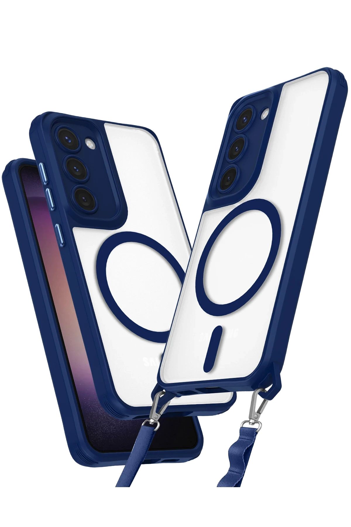 Zipax Samsung Galaxy S23 Plus Kılıf Silikon Kapak Azn-Penta