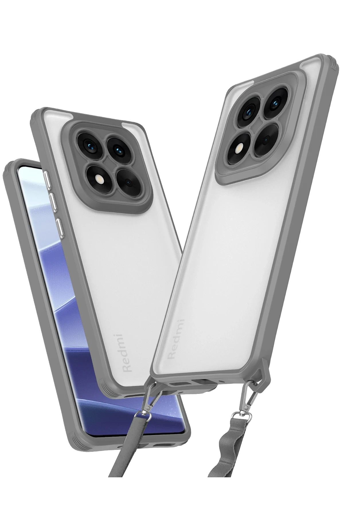 Zipax Xiaomi Redmi Note 14 Pro 4G Kılıf Silikon Kapak Azn-Penta