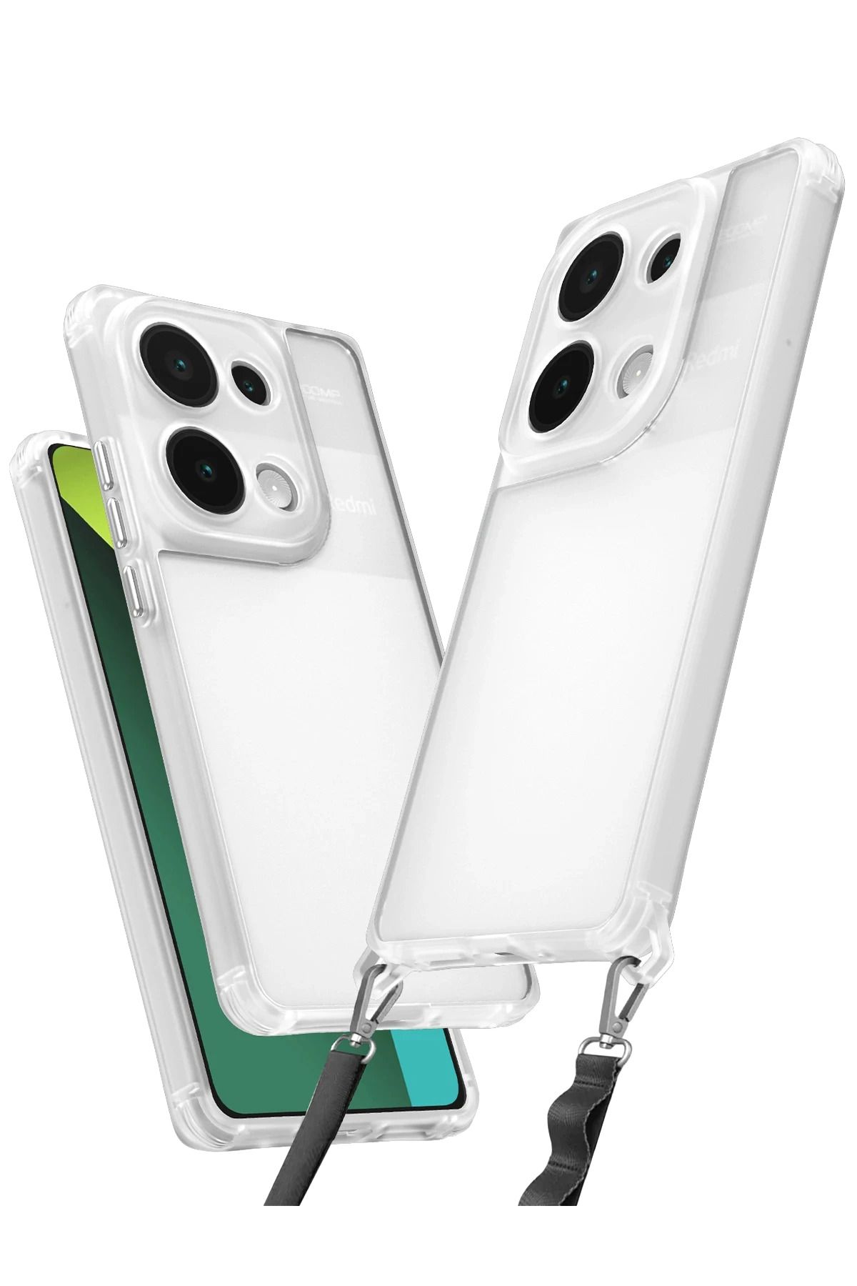Zipax Xiaomi Redmi Note 13 Pro 5G Kılıf Silikon Kapak Azn-Penta