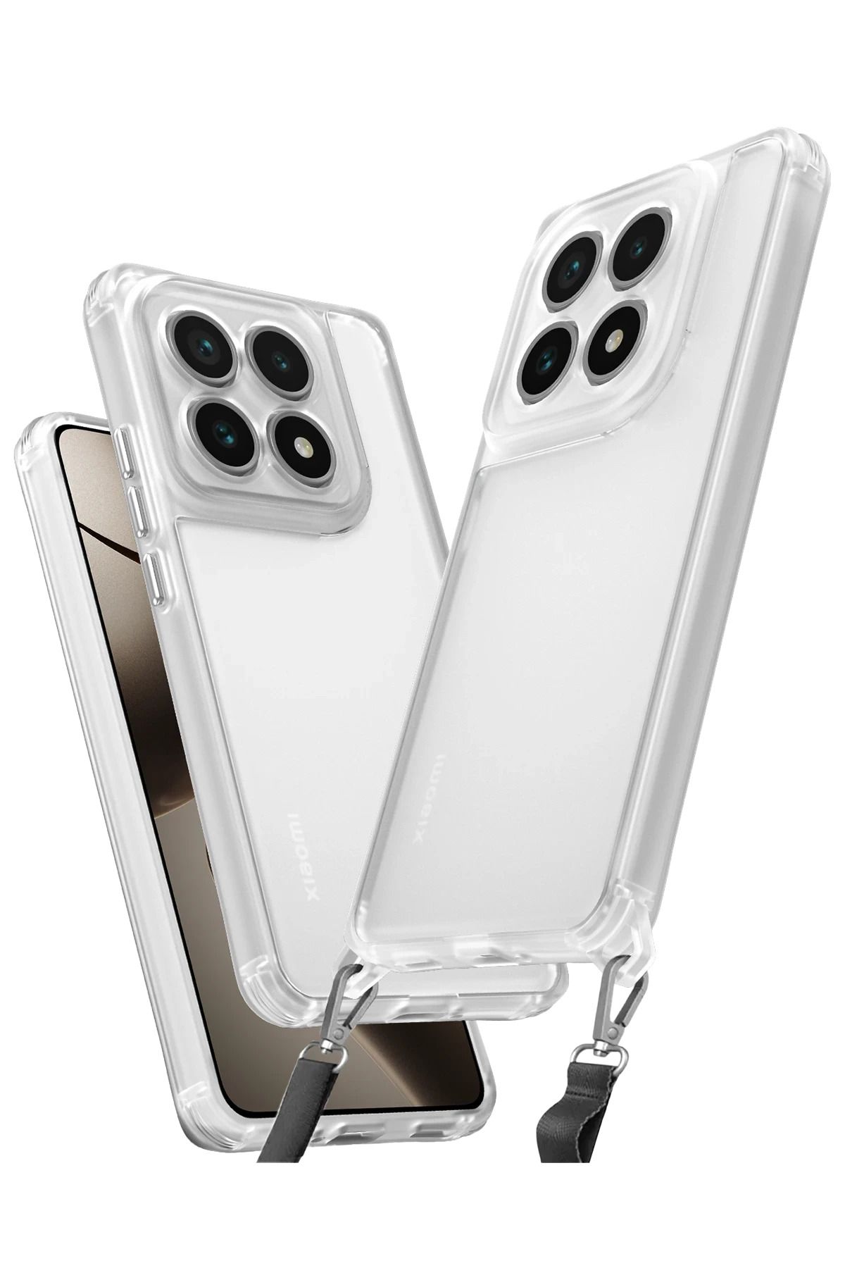 Zipax Xiaomi Mi 14T Kılıf Silikon Kapak Azn-Penta