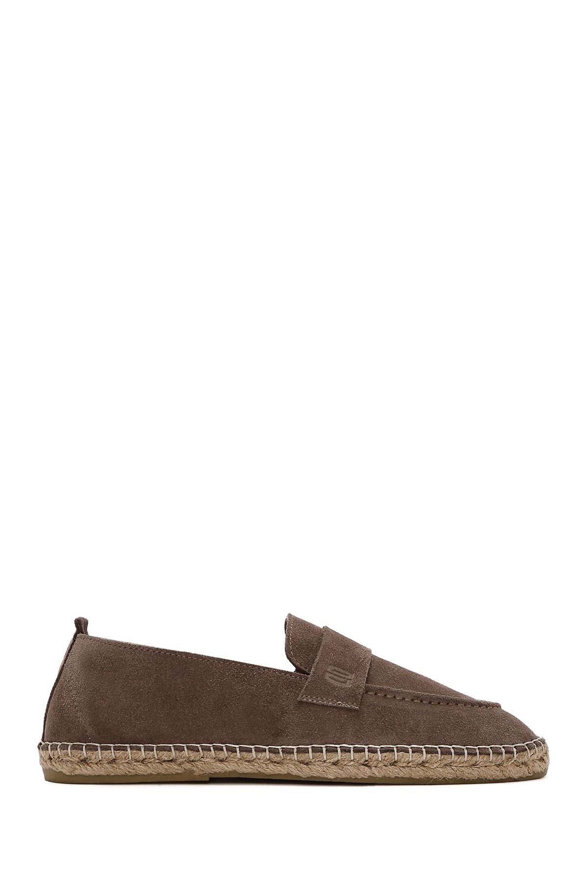 Derimod Erkek Vizon Süet Deri Espadril 25SFD770110