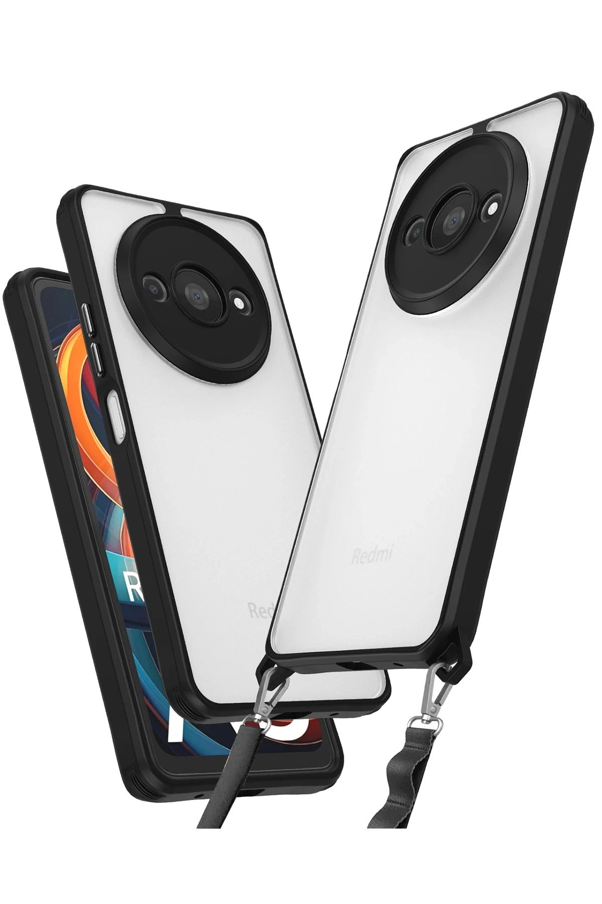 Zipax Xiaomi Redmi A3 4G Kılıf Silikon Kapak Azn-Penta