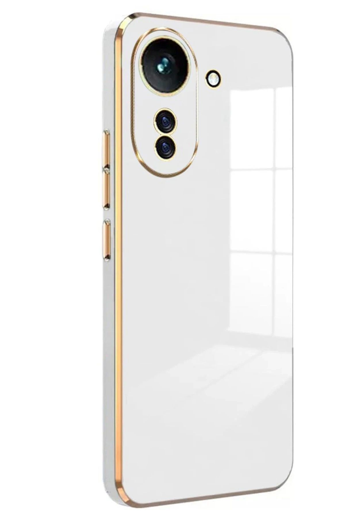 NewFace Xiaomi Redmi 13C Kılıf Volet Silikon - Beyaz JOJUA