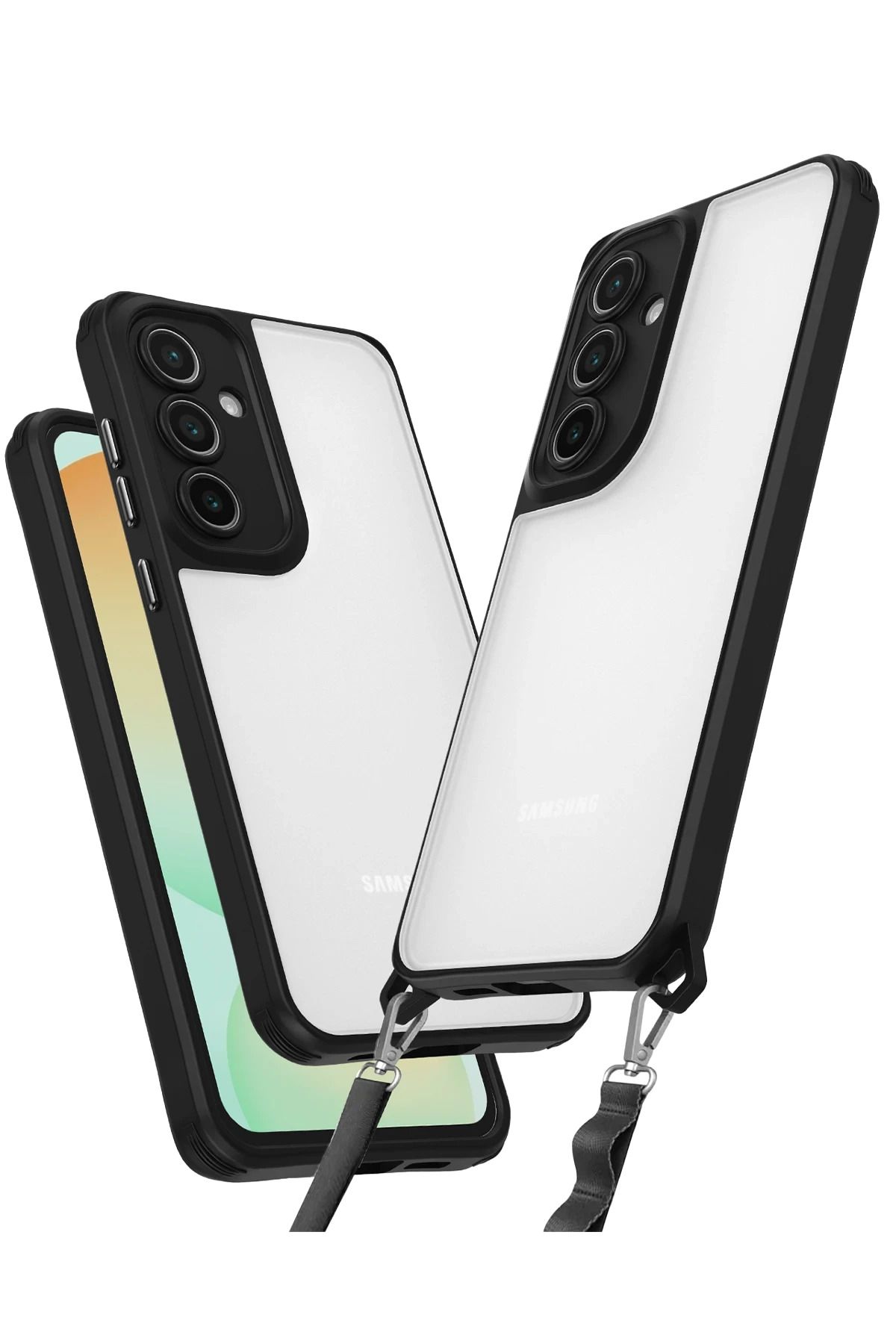 Zipax Samsung Galaxy A26 Kılıf Silikon Kapak Azn-Penta