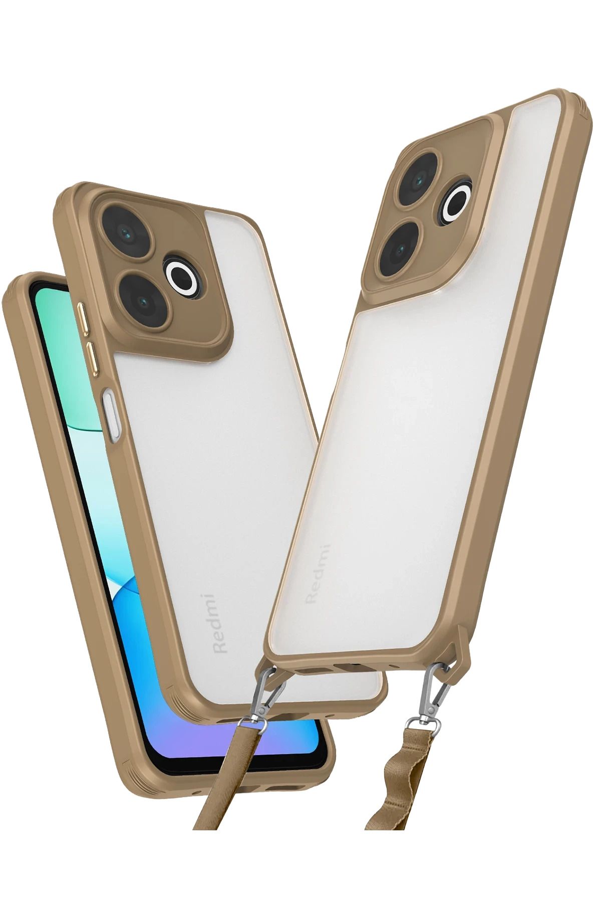 Zipax Xiaomi Redmi 13 4G Kılıf Silikon Kapak Azn-Penta