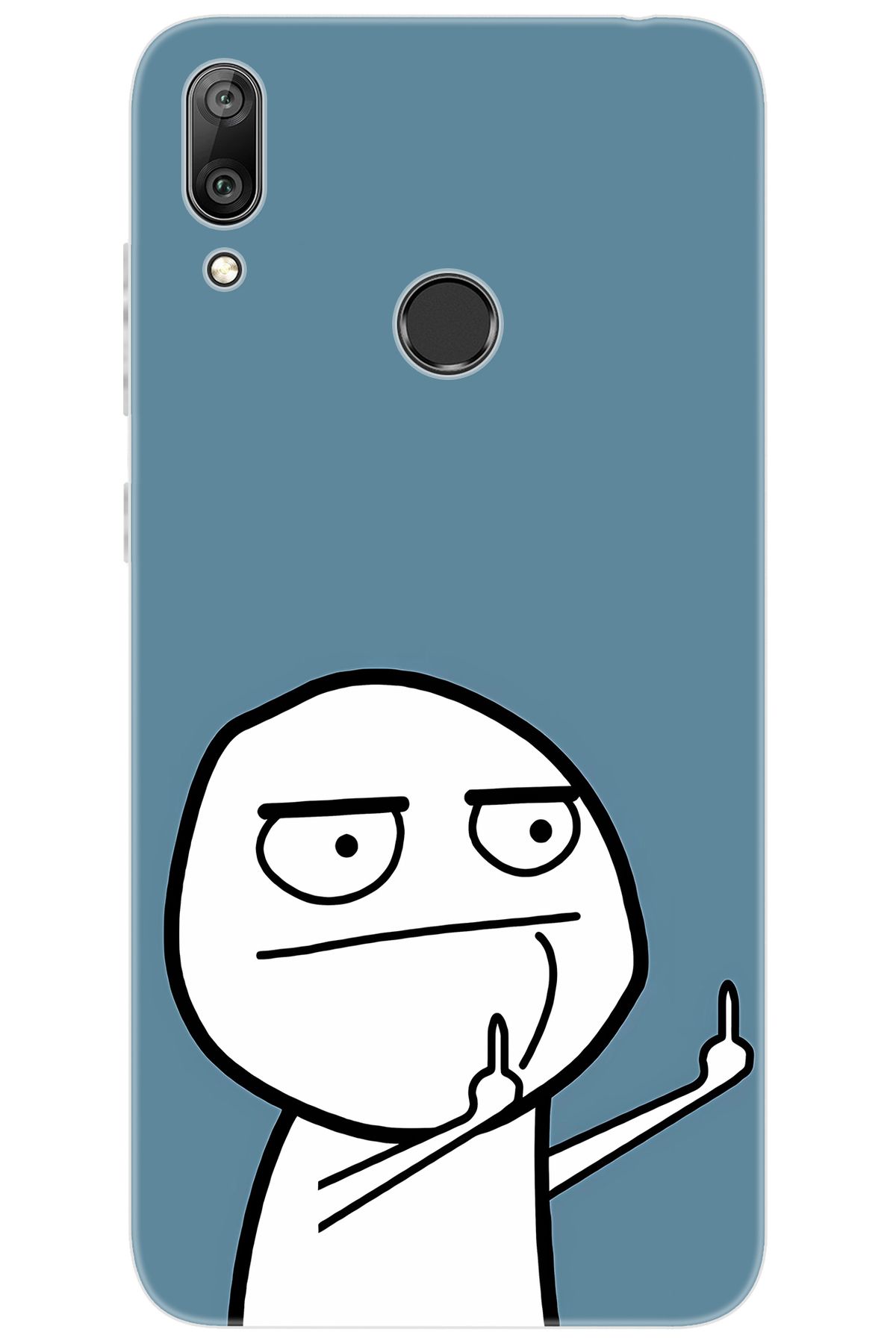 Ceppare Huawei Y7 Prime 2019 (DUB-LX3) Uyumlu Kılıf Desen Baskı Silikon Cute STK:1011 CP-fAn1cKJ
