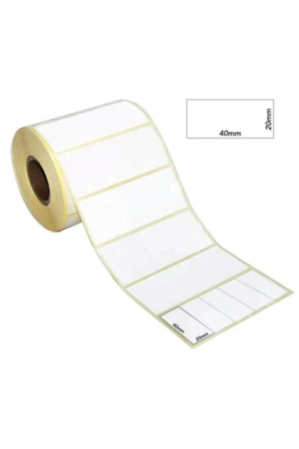Ambalaj Evi Barkod Etiketi 20x40 5 Li Termal 5000 Adet 5 li