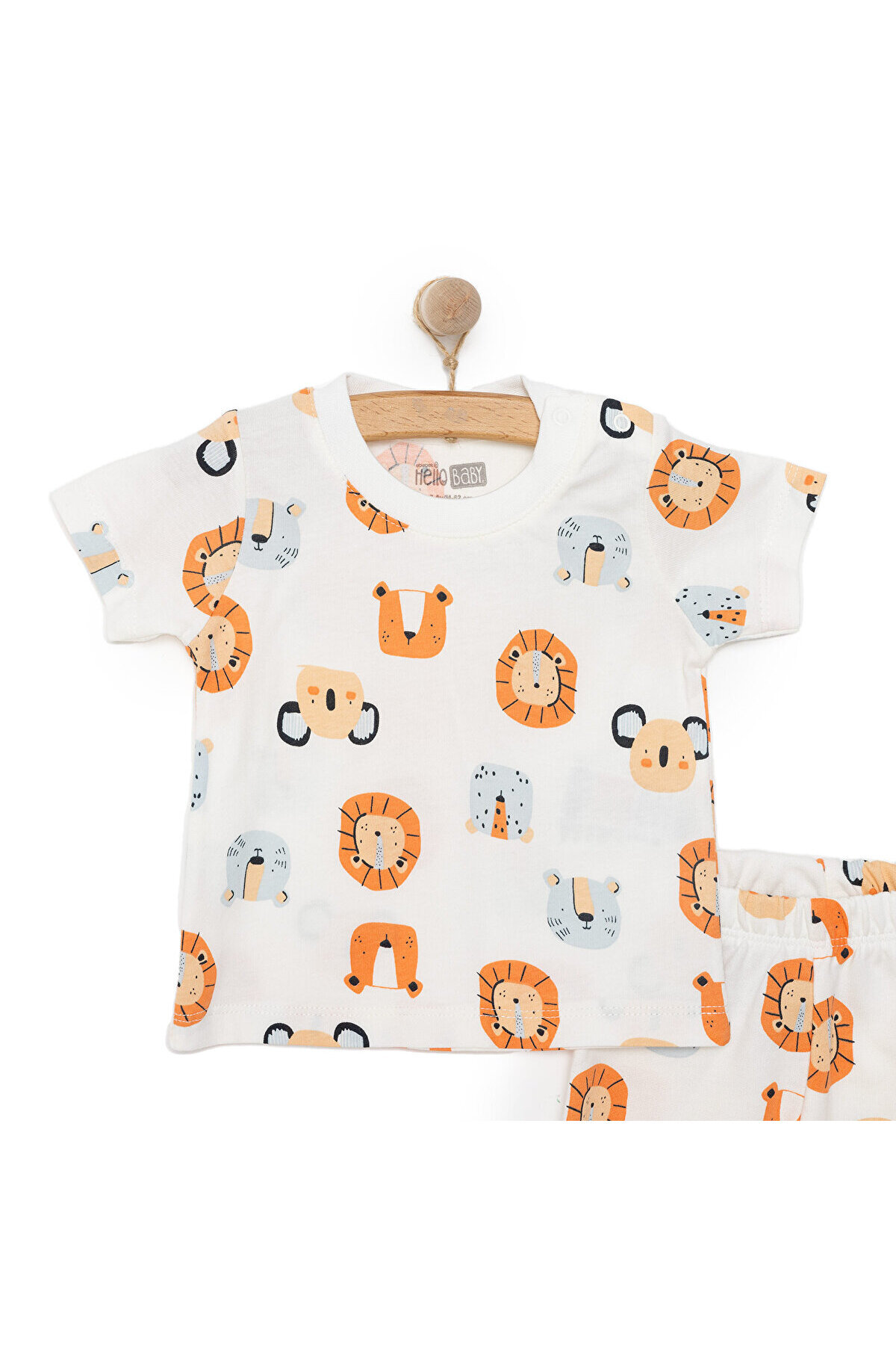 ebebek Hello Baby HelloBaby Yenidoğan Tshirt-Şort fotoğrafı 3 (önizleme)